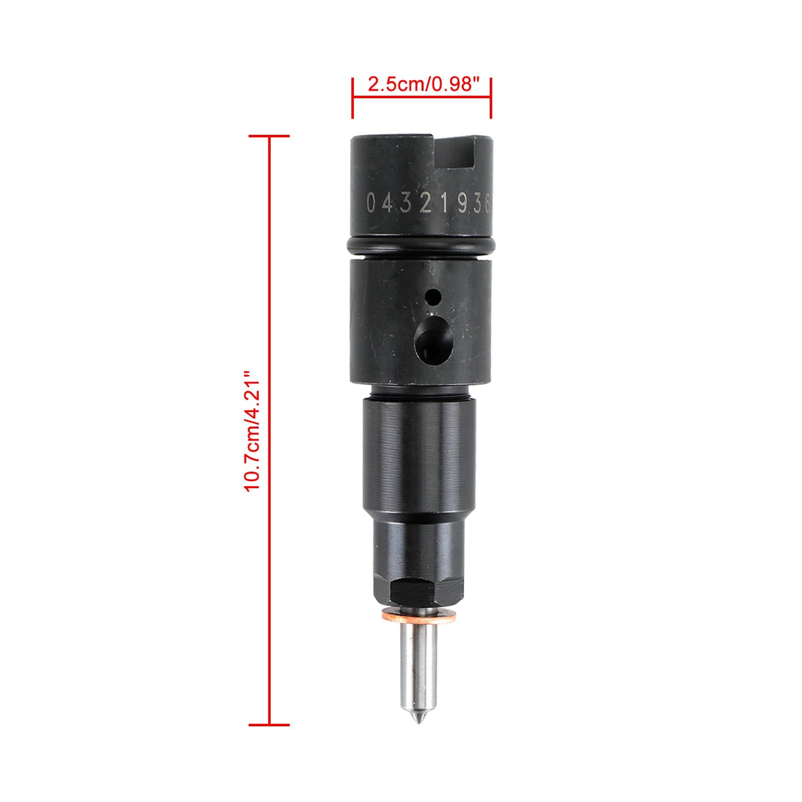 PALASER 1998.5-2002 Dodge Ram 2500 3500 5.9L l6 Diesel 6PCS Fuel Injectors 0432193635 - Image 2