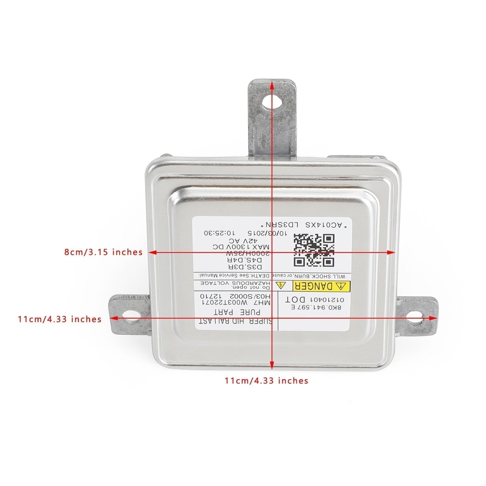 PALASER 2014-2017 Vw Golf Gti Hid Xenon Headlight Ballast Control Unit 8K0941597E 8K0941597 - Image 2