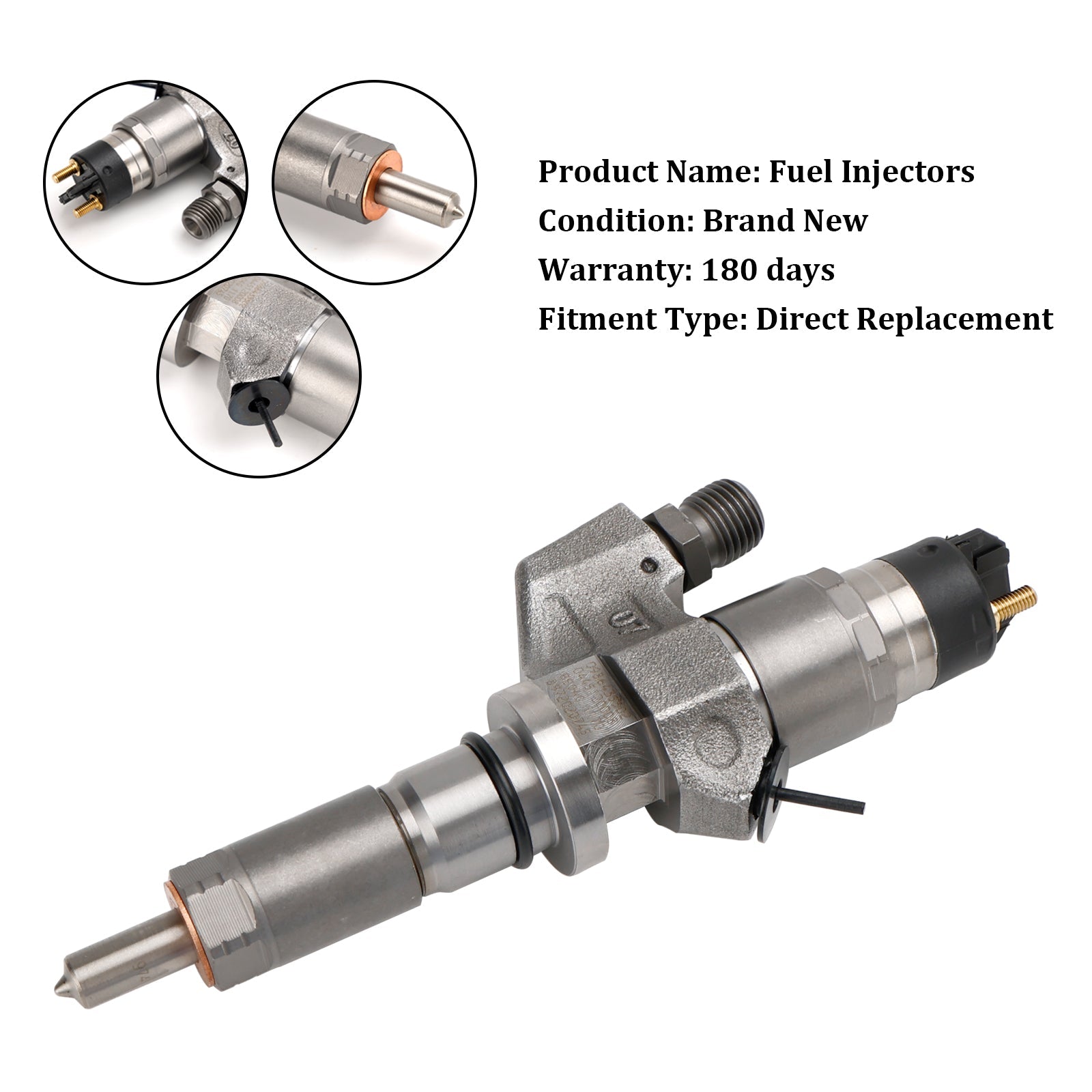 PALASER 2001-2004.5 Chevy Silverado 2500HD/3500HD 6.6L LB7 Duramax Diesel 1PCS Fuel Injector 0445120008 0986435502 97208074 - Image 11