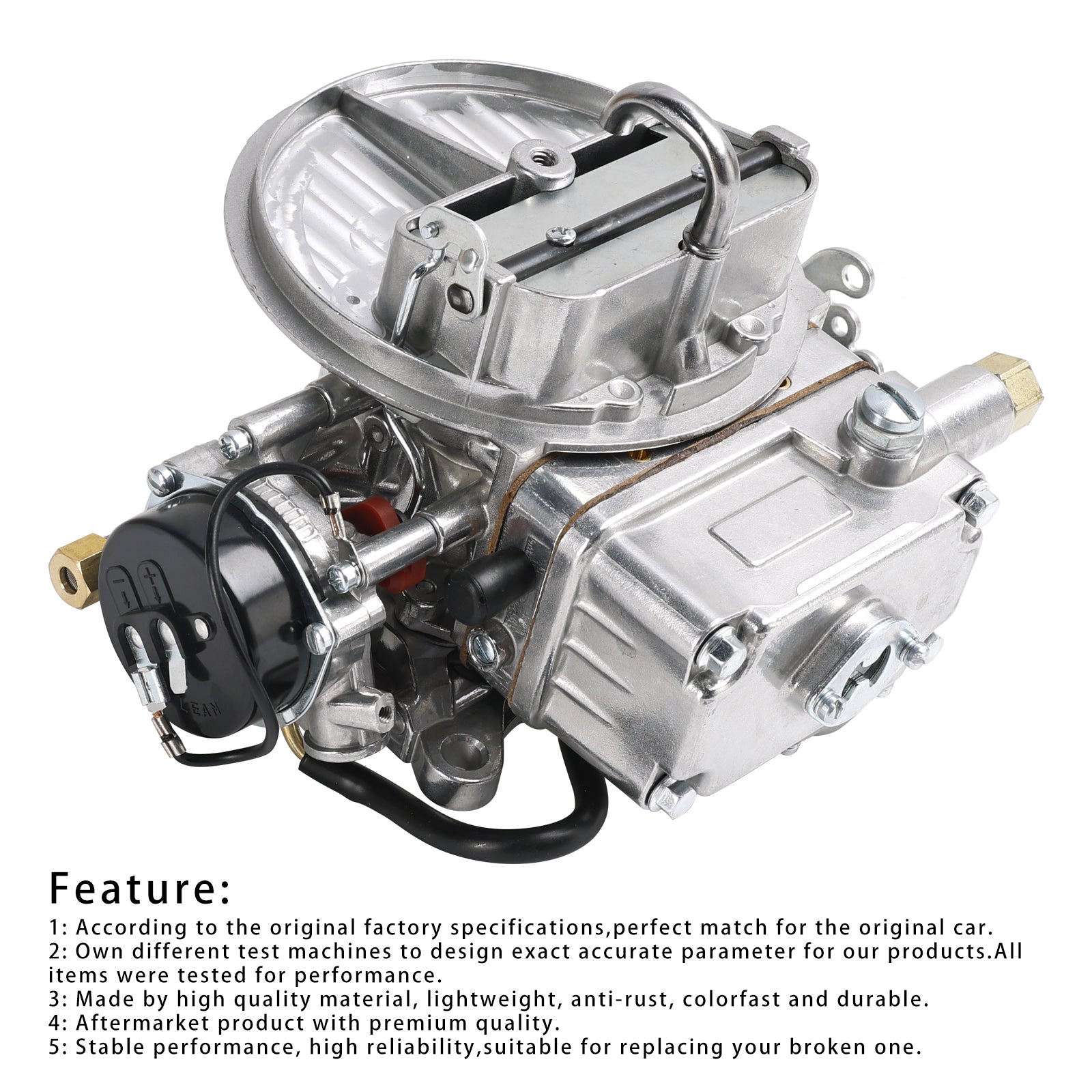 PALASER Holley 2300 Gas Marine Carburetor 500 Cfm Electric Choke 0-80402-2 - Image 12