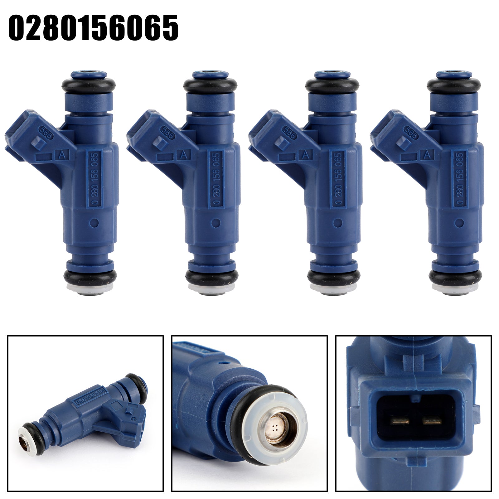 PALASER 852-12185 0280156065 Fuel Injector 0280156065 For Audi A4 Quattro Vw Passat 1.8L 06B133551M - Image 8