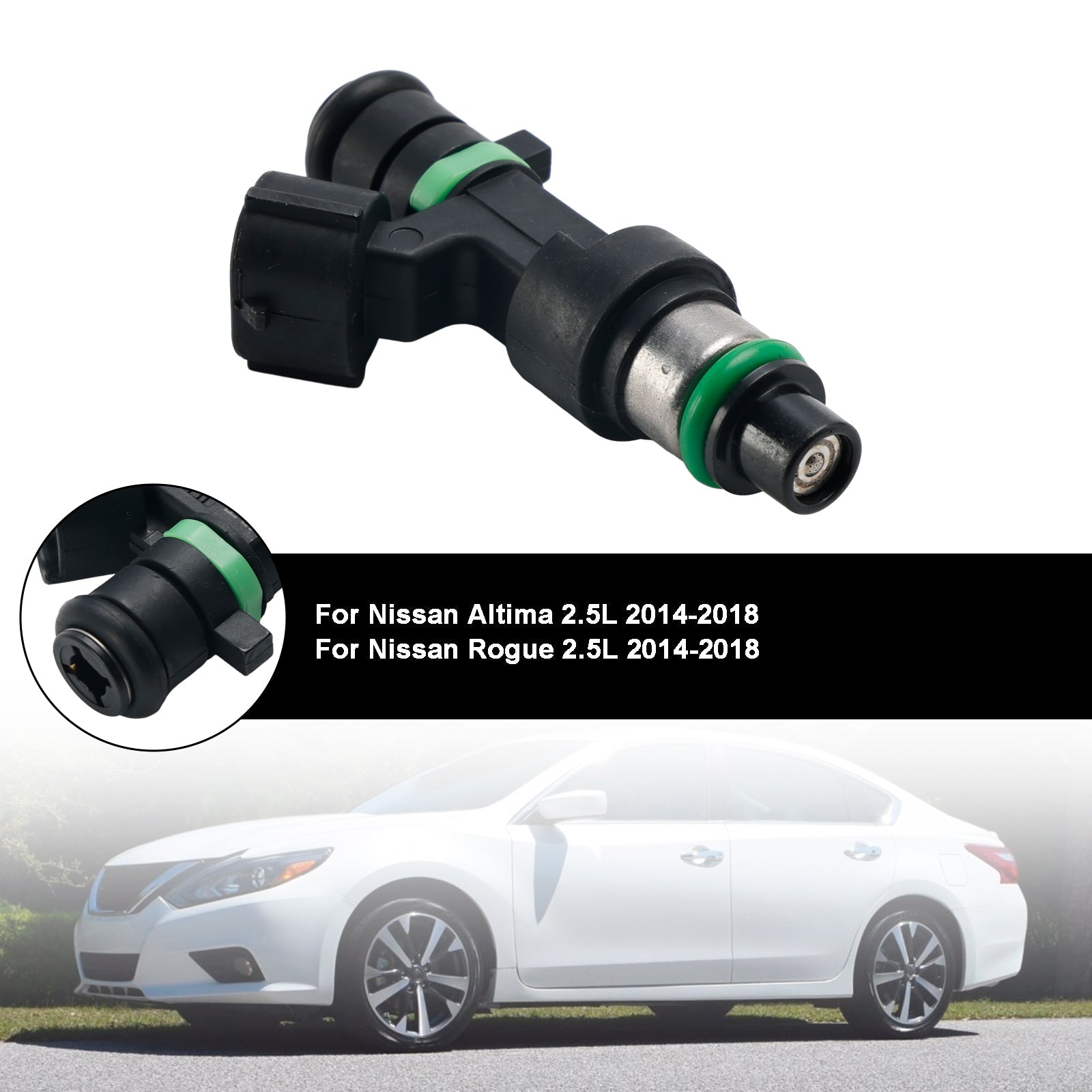 PALASER 2014-2018 Nissan Altima Rogue 2.5L I4 Fuel Injectors 16600-9HP0A FBY2855 - Image 5