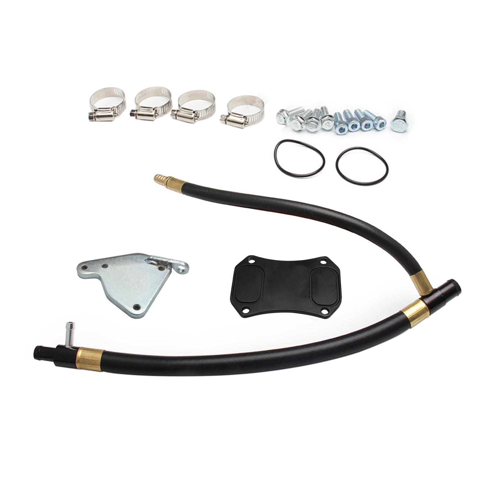 PALASER 2011-2015 Chevy Silverado 6.6L Duramax Diesel EGR Valve Cooler Delete Kit