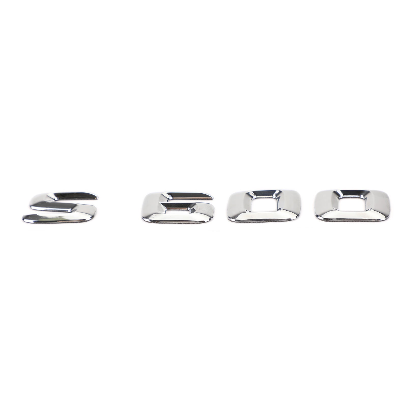 PALASER Rear Trunk Emblem Badge Nameplate Decal Letters Numbers Fit Mercedes S600 Chrome - Image 7