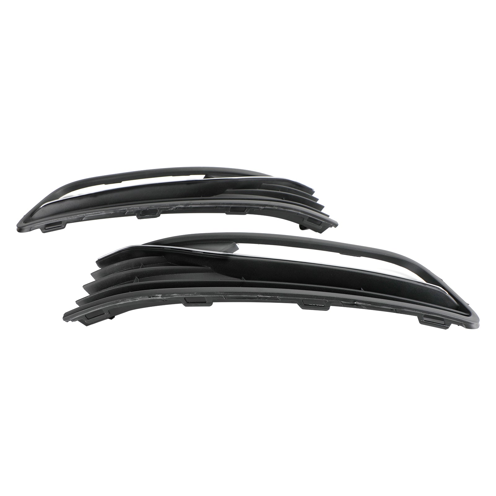 PALASER 2014-2017 Vw Polo 6R Pair Front Bumper Fog Light Cover Grill 56C0853665J 6C0853666J - Image 12