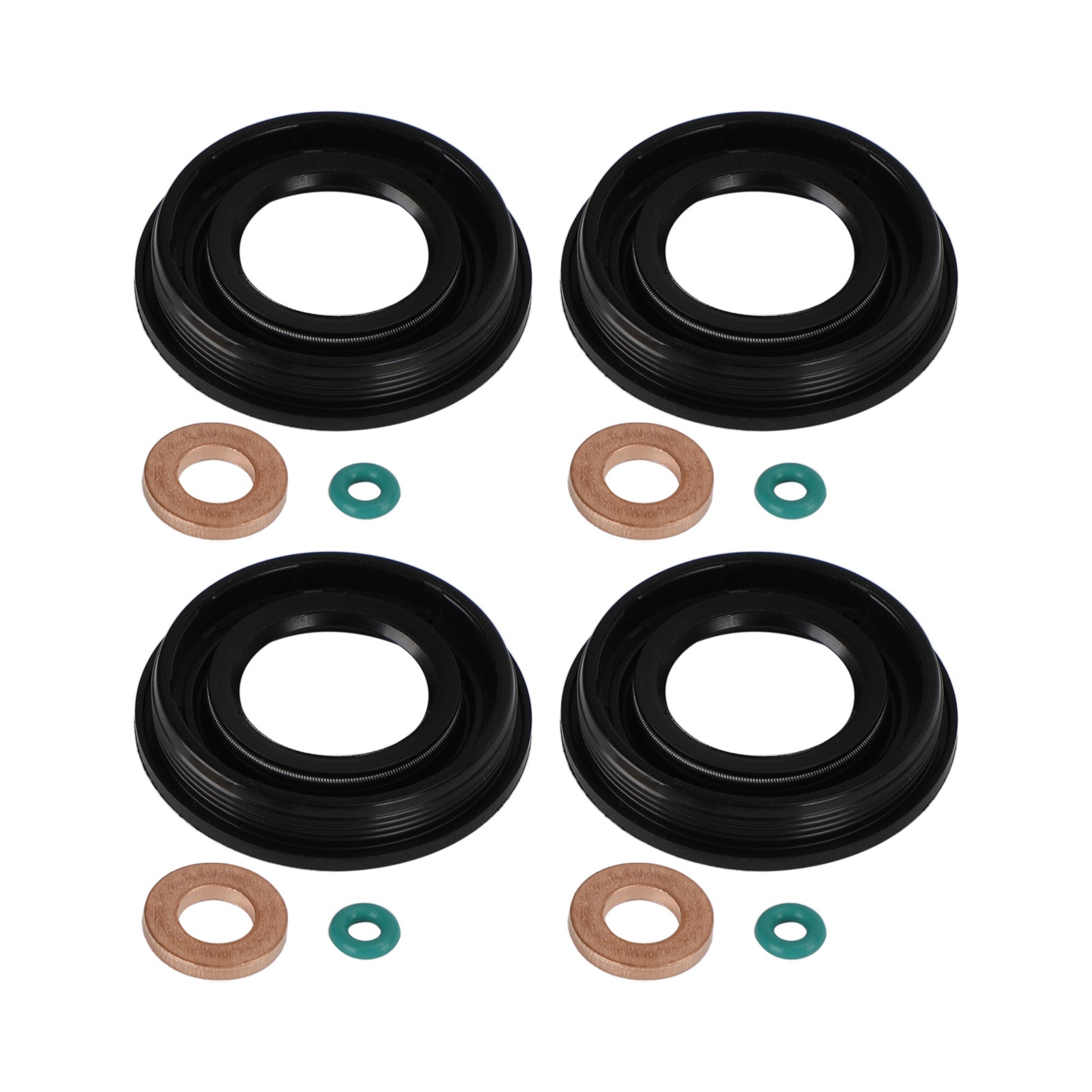 PALASER 2006-2014 Ford Transit Tourneo 2.2 Tdci 4PCS Injector Seals 1372494 1378433 LR010137