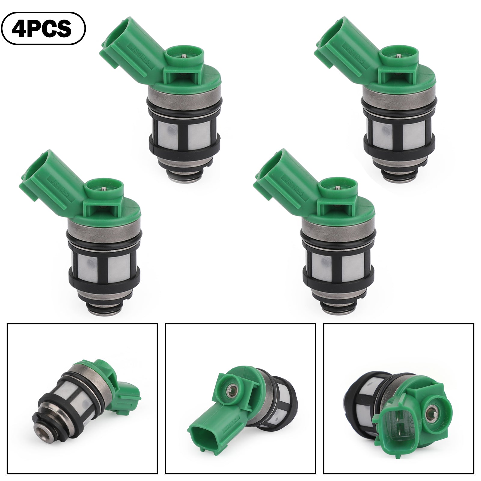 PALASER 96-04 Frontier/00-04 Xterra/96-97 Pickup 2.4L 4PCS Nissan Fuel Injectors JS4D-2 16600-1S700 842-18125 - Image 4