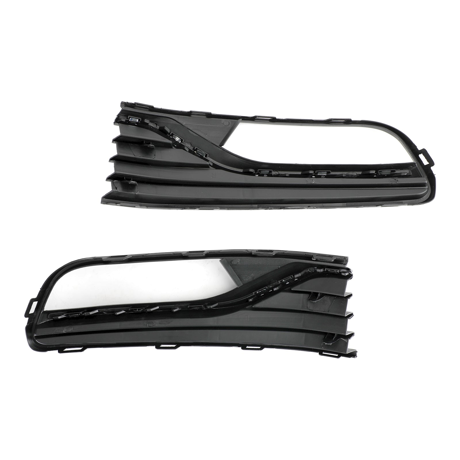 PALASER 2014-2017 Vw Polo 6R Pair Front Bumper Fog Light Cover Grill 56C0853665J 6C0853666J - Image 13