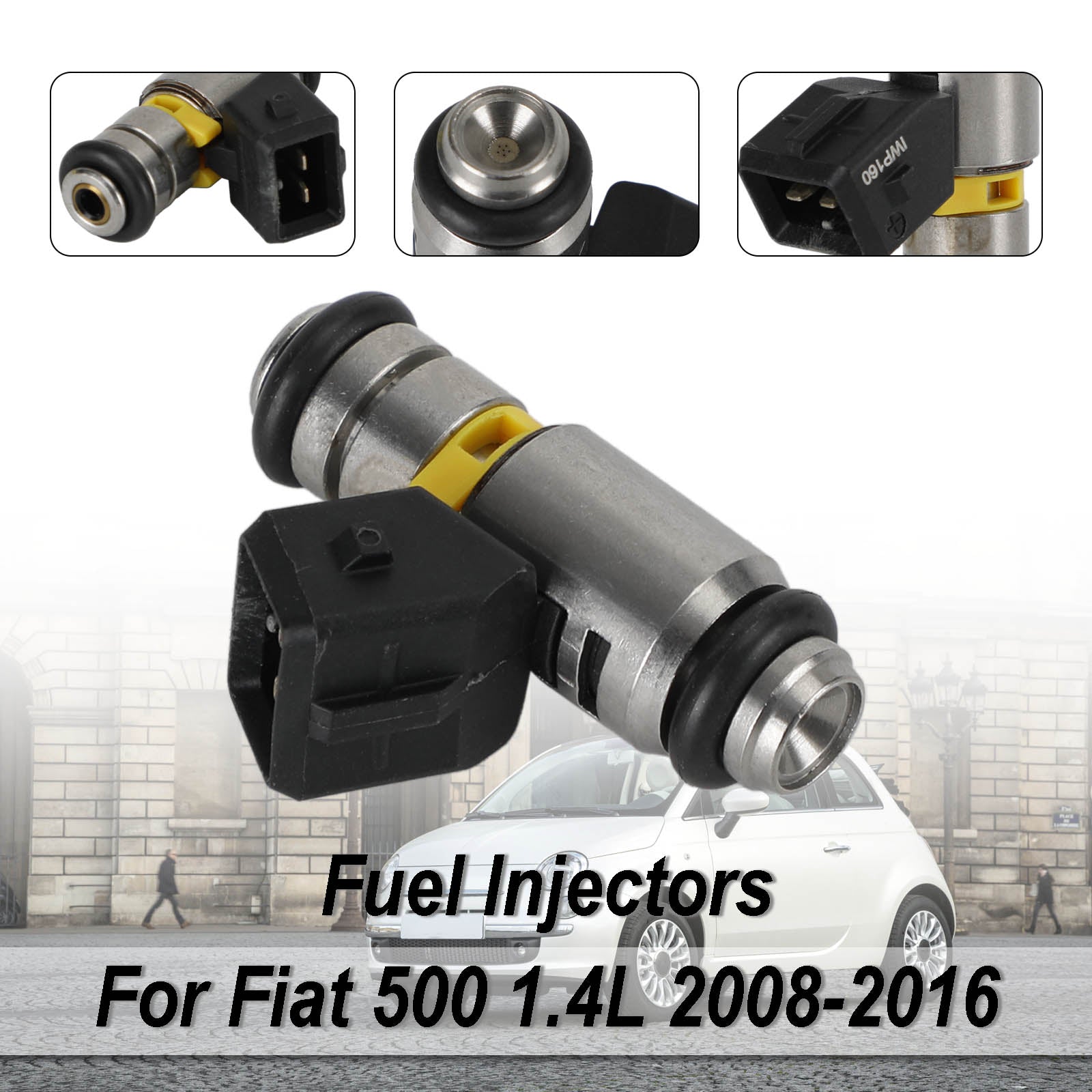 PALASER 2001-2010 Fiat Doblo Cargo 1.4L 71792994 Fuel Injectors IWP160 77363790 - Image 6