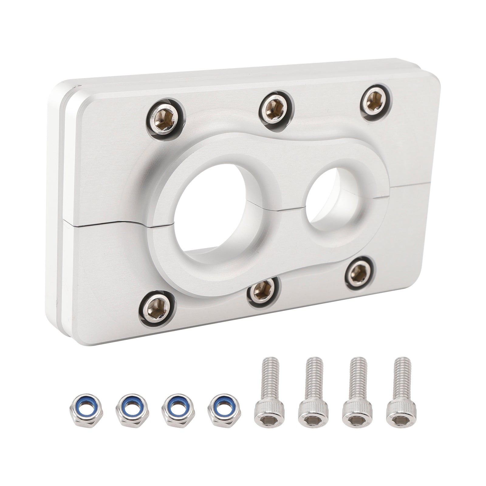 PALASER Aluminum Fire Wall Pass Through Raw Bracket For Holley Terminator X Max - Image 2