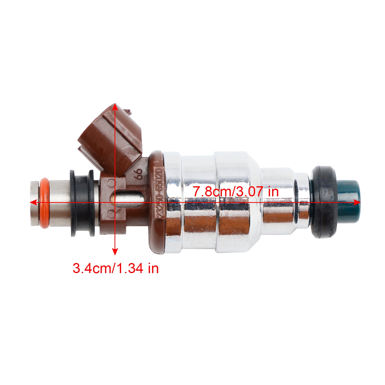 PALASER 1989-1995 Toyota 4Runner 3VZE 3.0L V6 6pcs Fuel Injectors 23209-65020 - Image 2