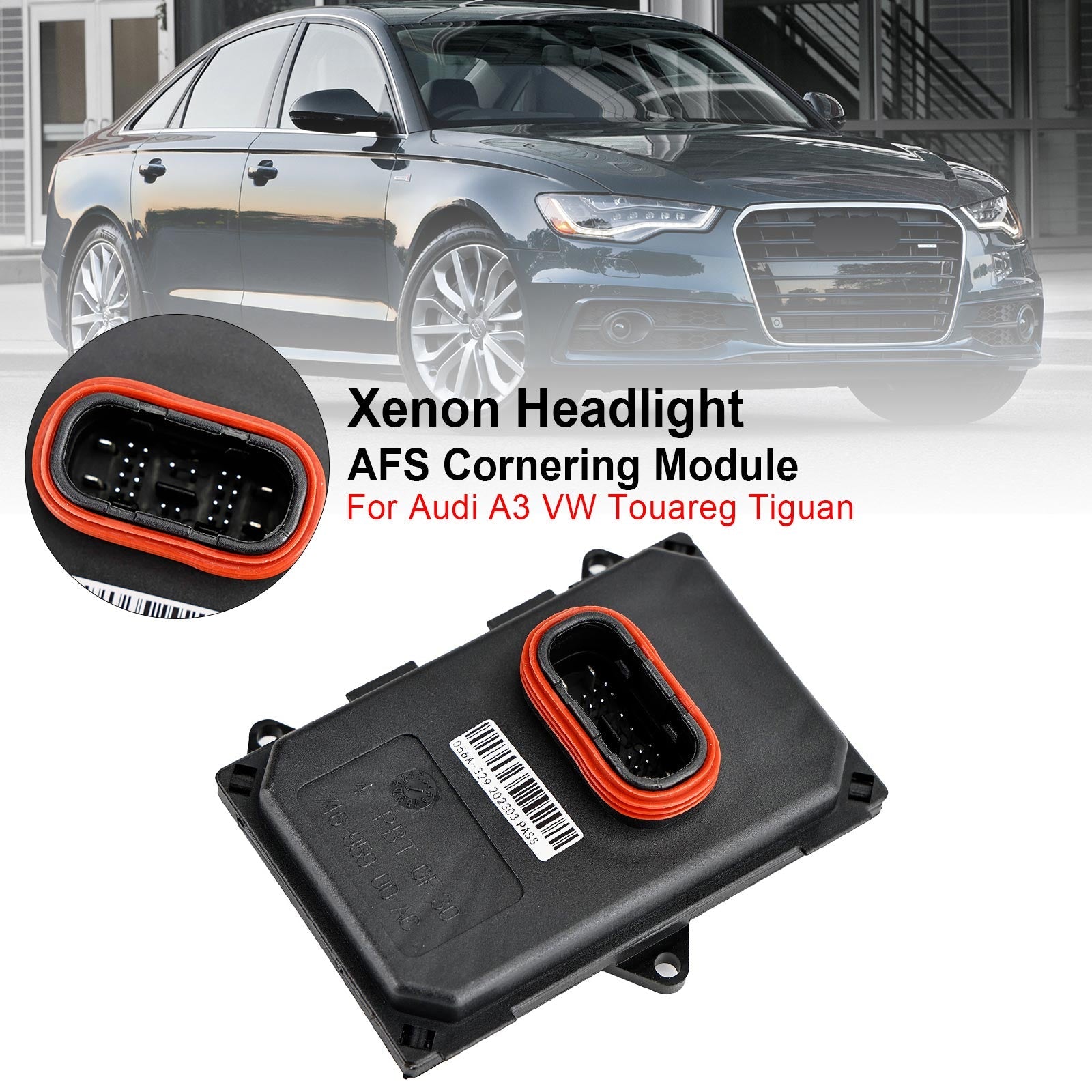 PALASER 2012-2015 Audi A6 S6 4H0941329 Xenon Headlight Afs Cornering Module - Image 5