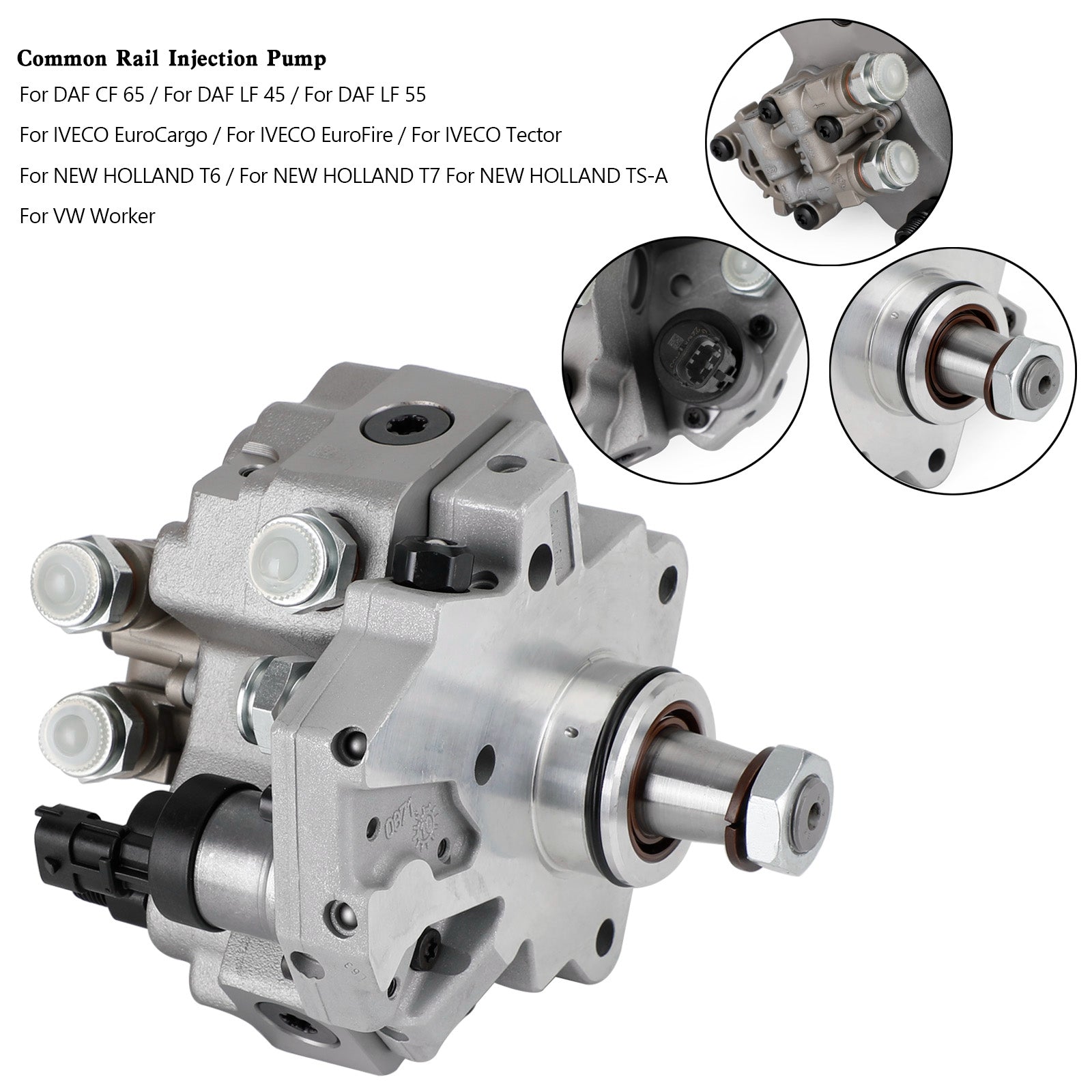PALASER Iveco Eurocargo/eurofire/tector High Pressure Fuel Injection Pump 2995510 4896958 4897040 - Image 12