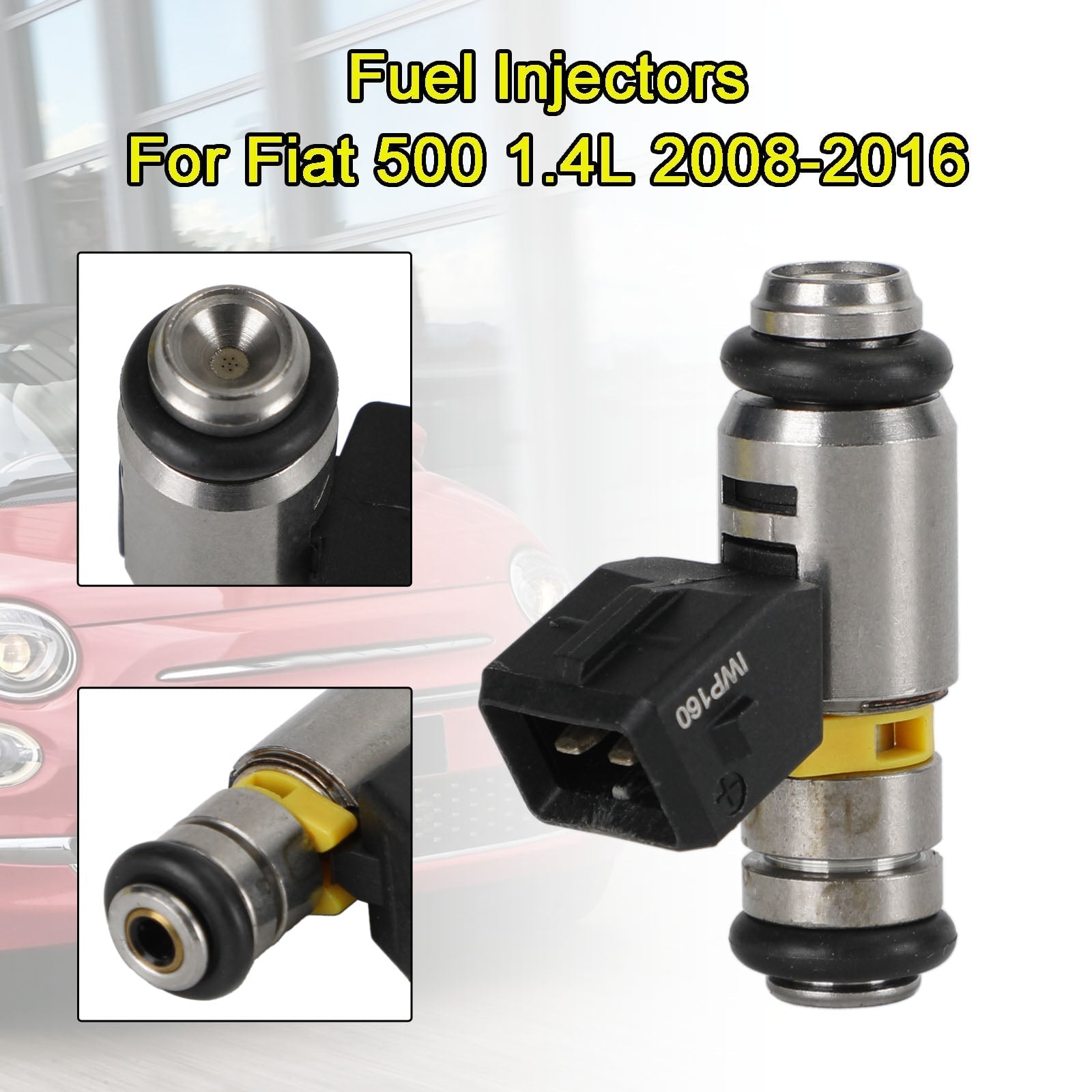 PALASER 2003-2016 Fiat Idea 1.4L 71792994 Fuel Injectors IWP160 77363790 - Image 3