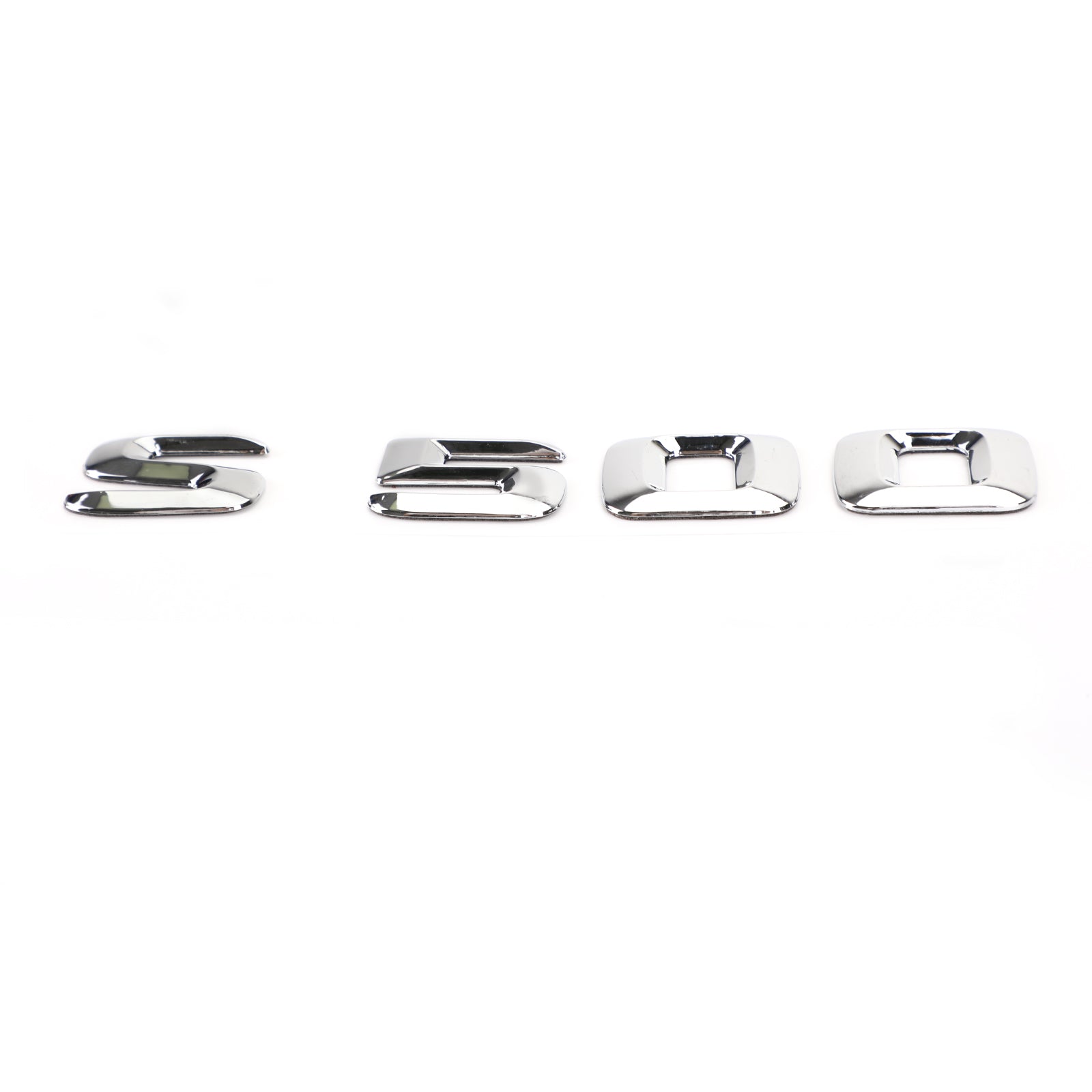PALASER Rear Trunk Emblem Badge Nameplate Decal Letters Numbers Fit Mercedes S500 Chrome - Image 7