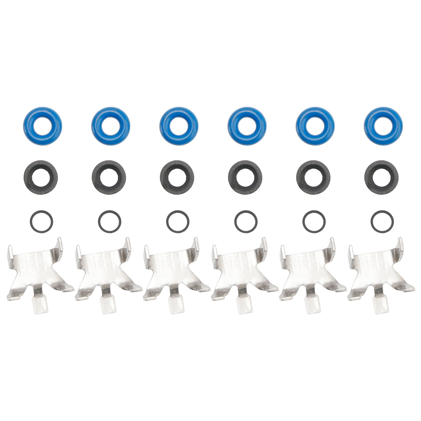 PALASER 2011-2016 Ford F150 3.5L Turbo Ecoboost 6Pcs Fuel Injector Repair Seal Kit BL3Z9F593B CM5202 - Image 13