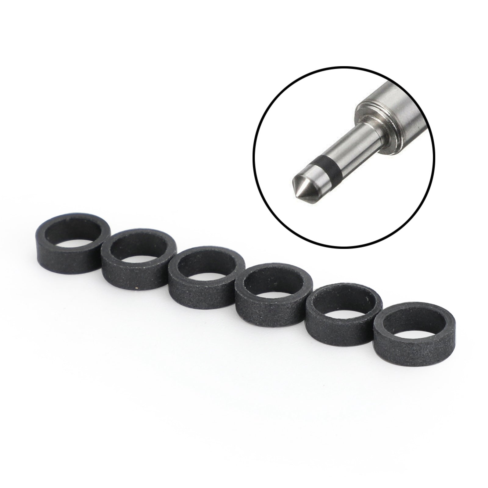 PALASER BMW 135 335 535 550 650i 740i 750i X5 X6 6PCS Fuel Injectors Repair Seals 13538616079 13537585261 - Image 3