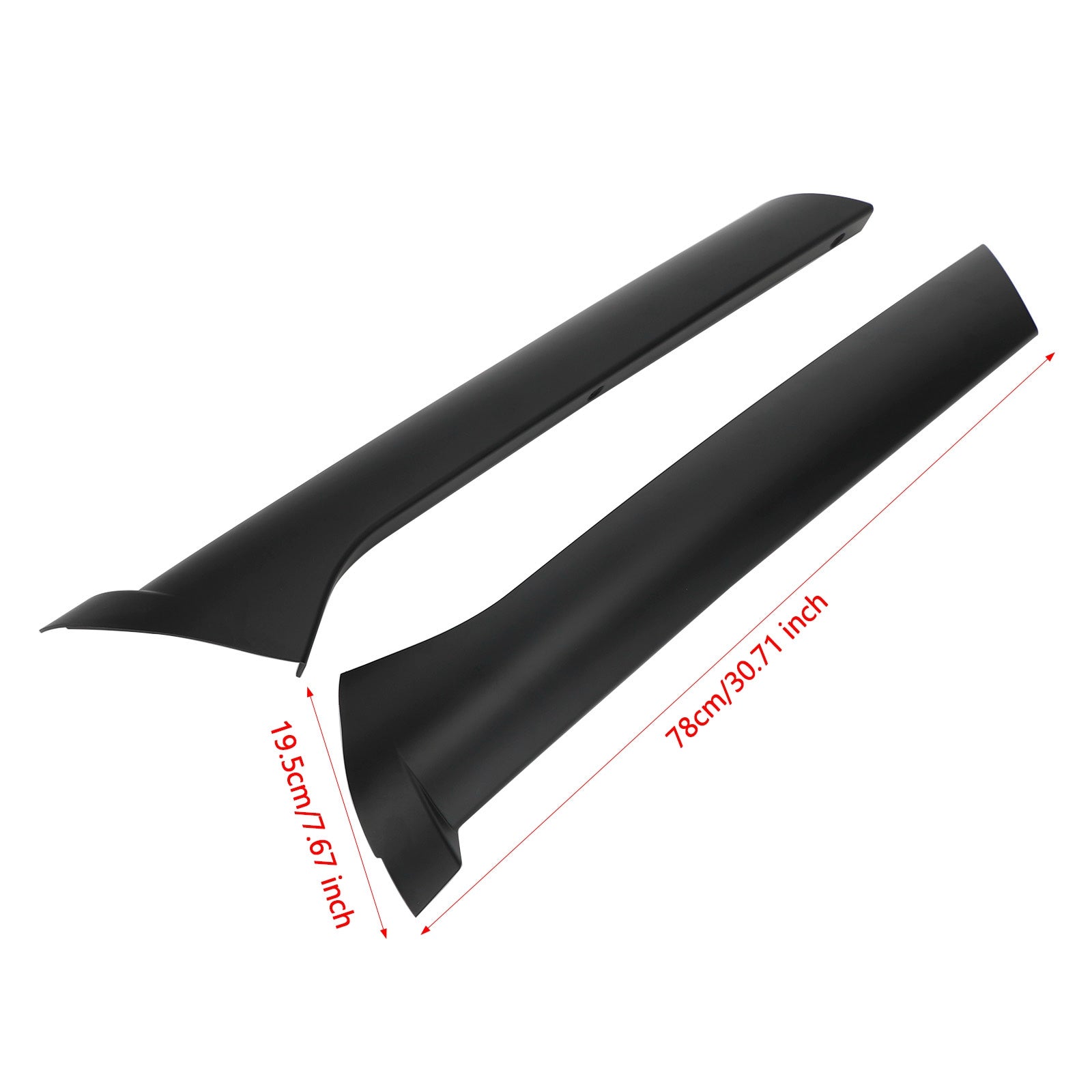 PALASER 1999-2004 Land Rover Discovery 2 Pair Windscreen Pillar Moldings DCB500060PMA DCB500070PMA - Image 3