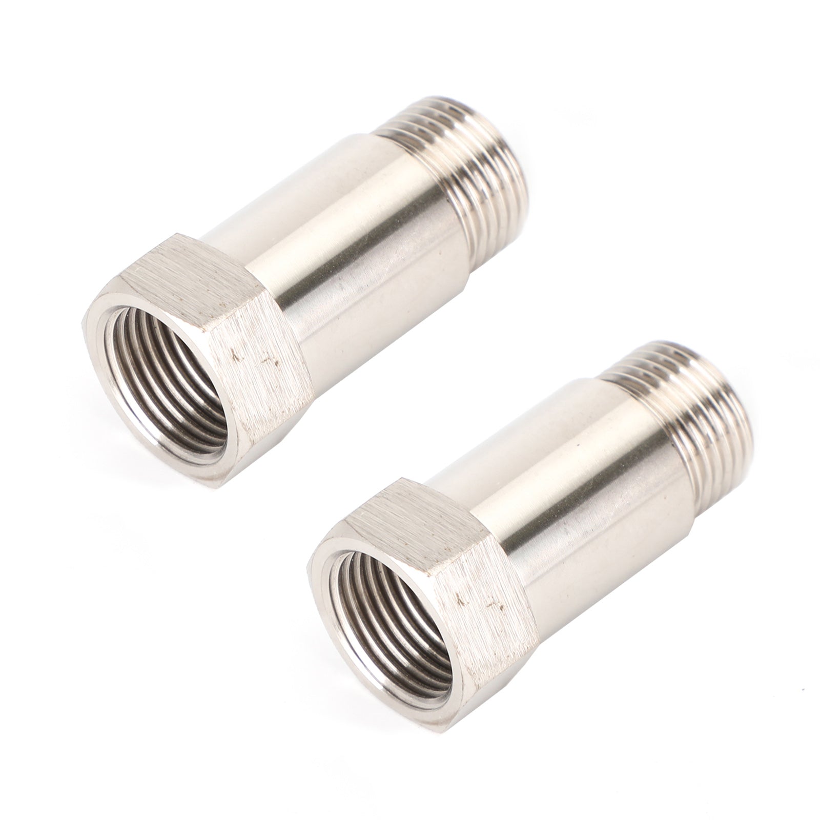 PALASER 2PCS Cel O2 Sensor Adapter M18x15 45mm Check Engine Light Eliminator Pipe Extension Extender - Image 10