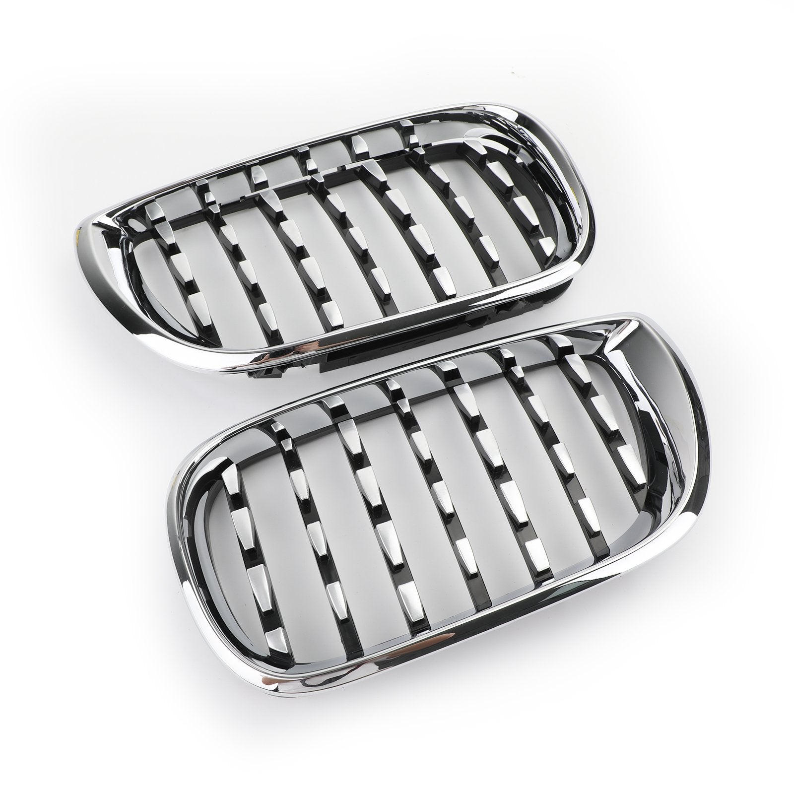 PALASER Black & Chrome Diamond Grille For 2002-2005 BMW E46 Saloon/touring Facelift 4Dr - Image 3