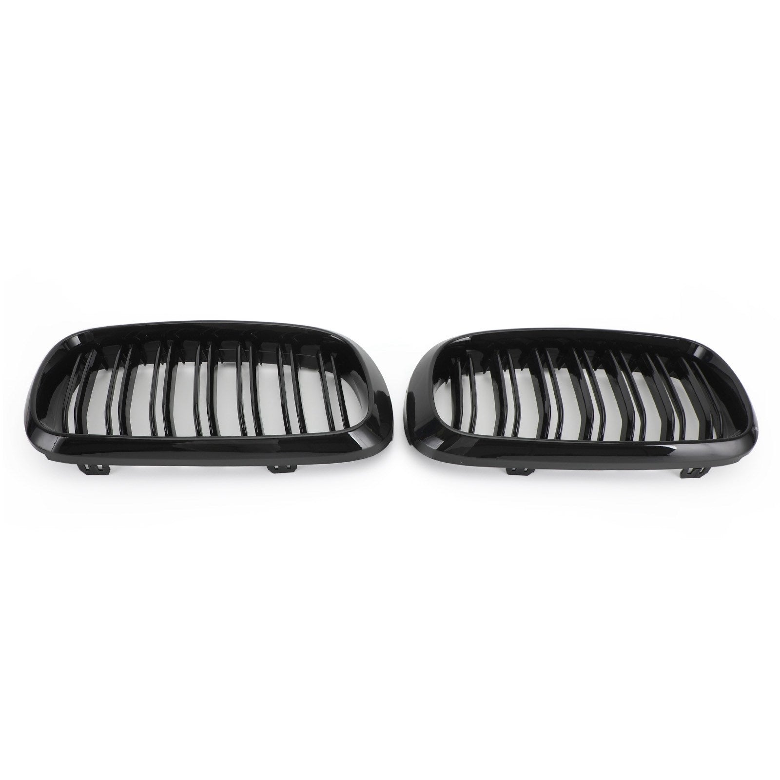 PALASER Gloss Black Dual Front Kidney Grille Fit BMW X5M F85 X6M F86 X5 F15 X6 F16 13-18 - Image 11
