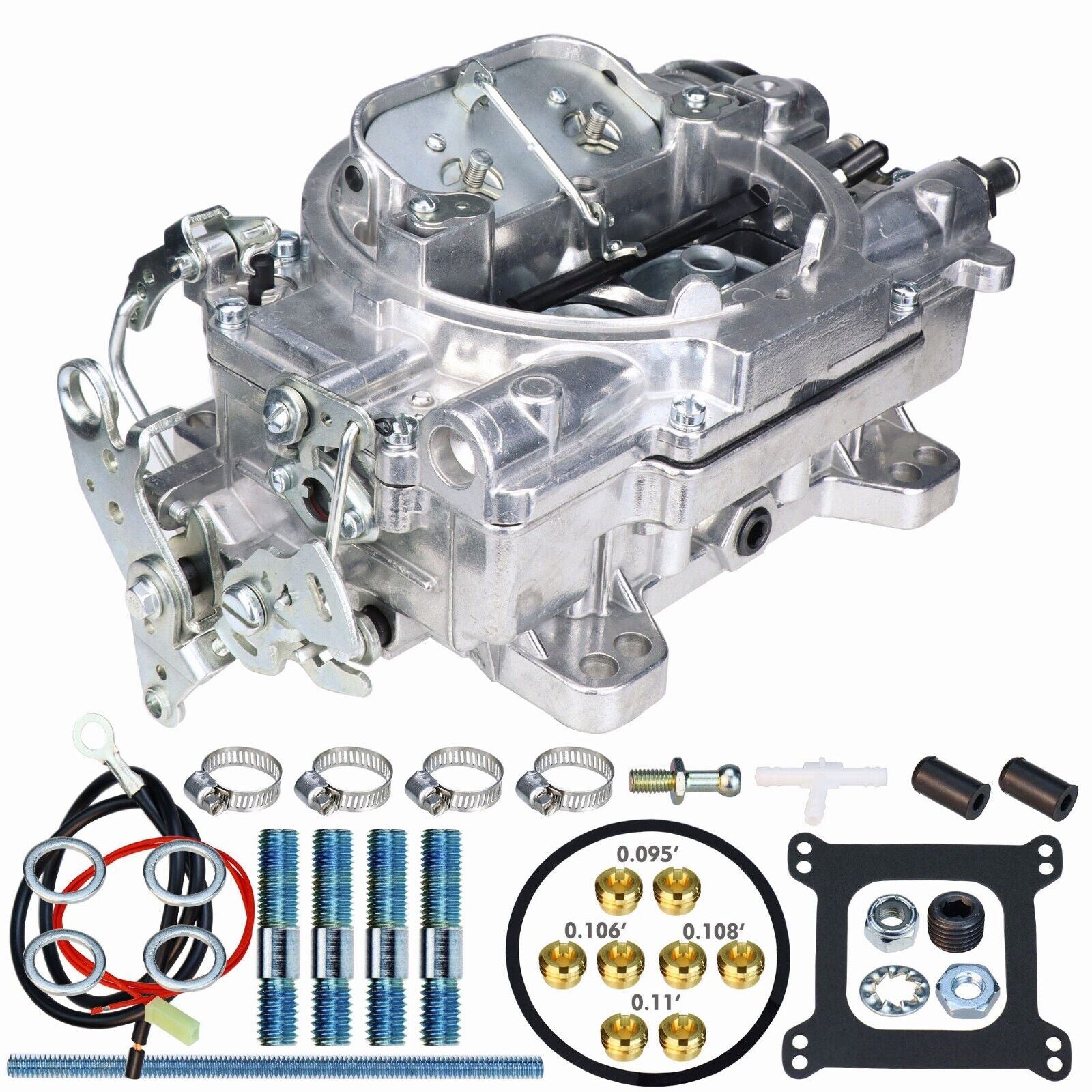 PALASER New 1406 Carburetor CBRT-1406 For Edelbrock Performer 600 Cfm 4 Bbl Electric Choke - Image 14