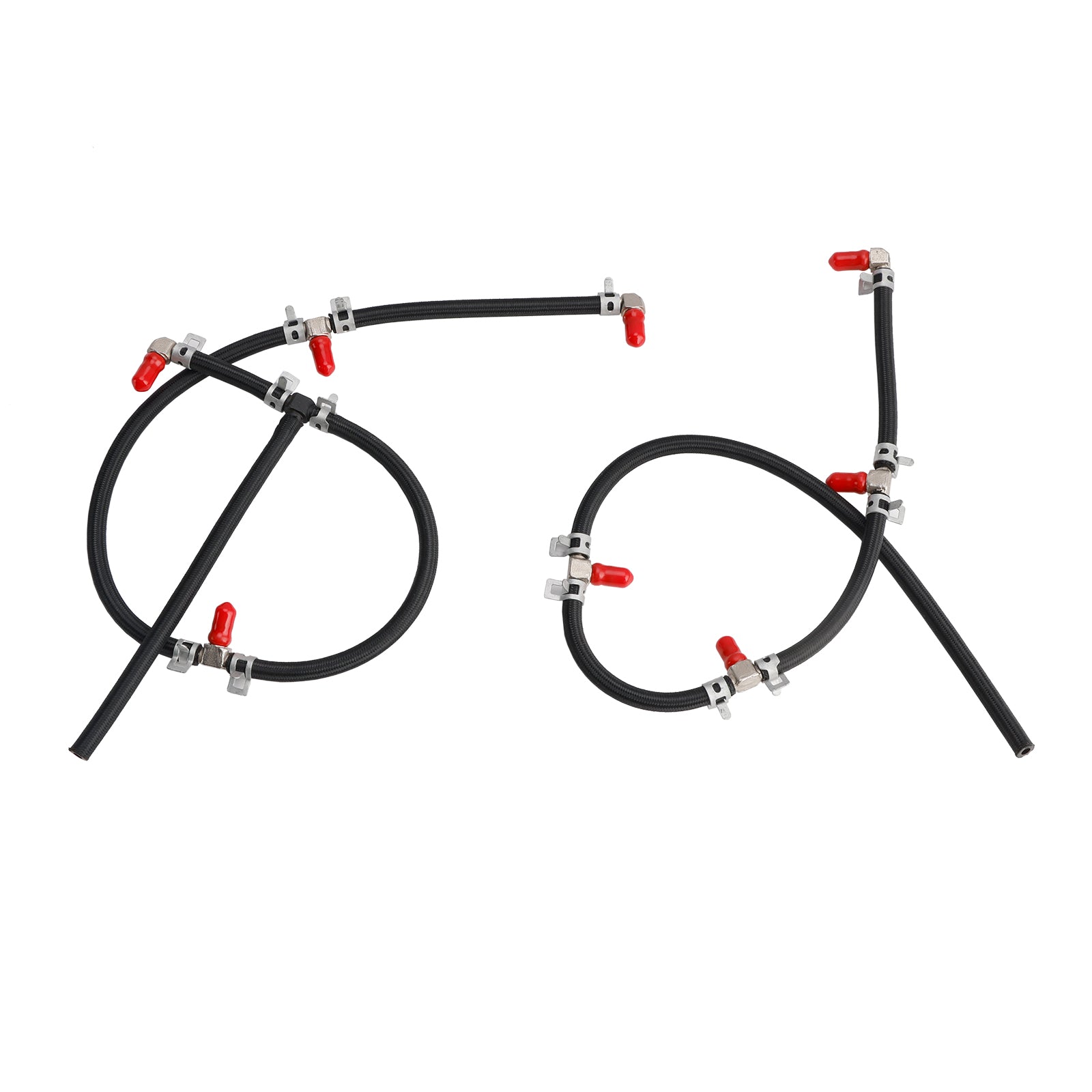 PALASER 2004-2010 Duramax Diesel Truck Engines 6.6L Fuel Injector Return Line Kit 97328733 8973287331 - Image 9