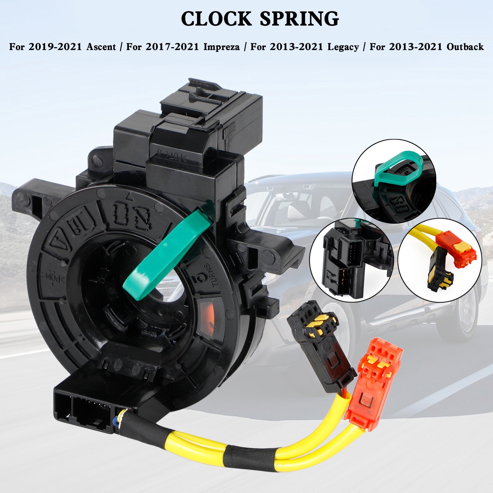 PALASER Clock Spring 83196AJ04A 83196AJ03A For Subar Outback 2013-2021 Legacy 13-21 - Image 6