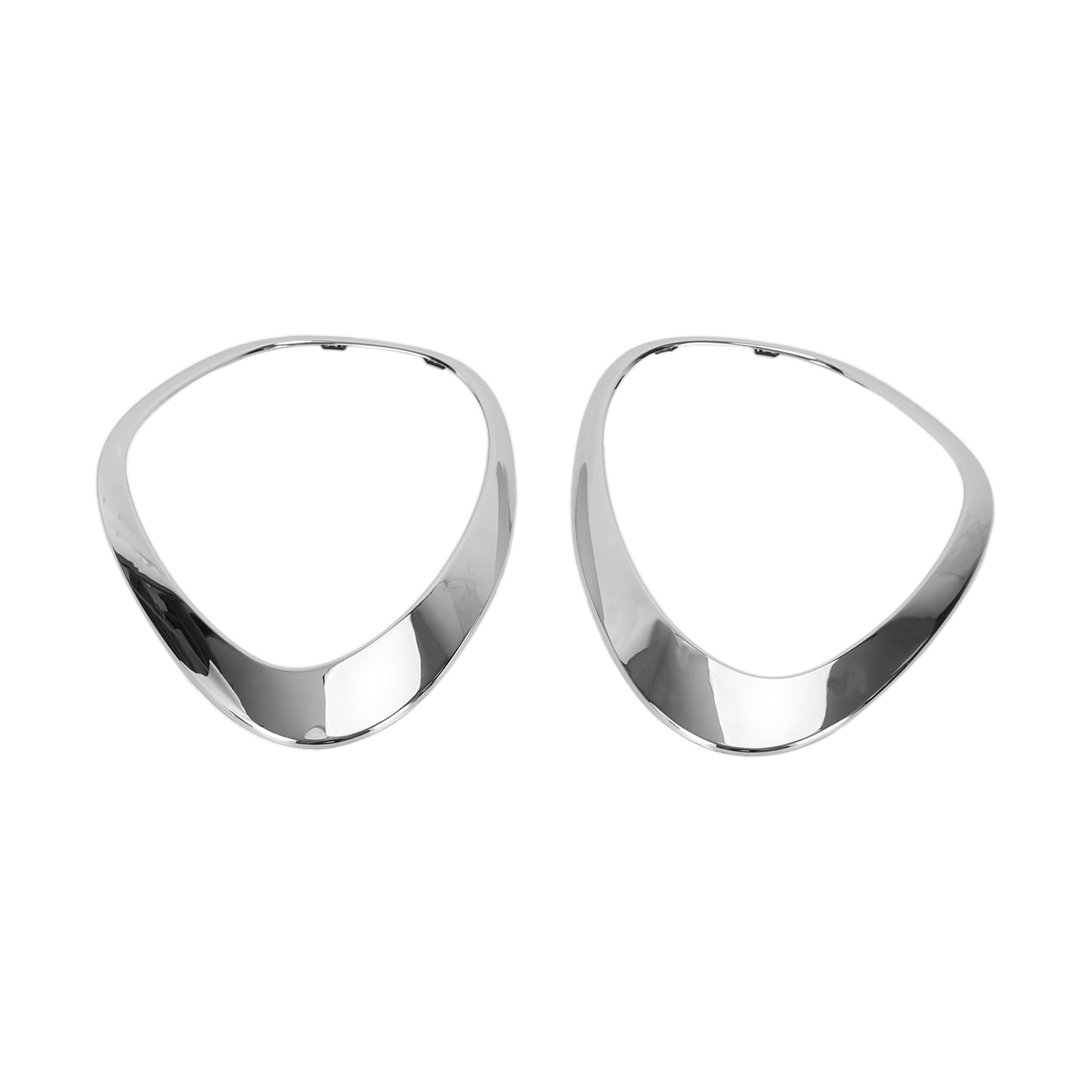 PALASER 2011-2016 Mini Cooper R60 Countryman 2X Chrome Headlight Trim Ring Bezels 51139801573 51139801574 - Image 5