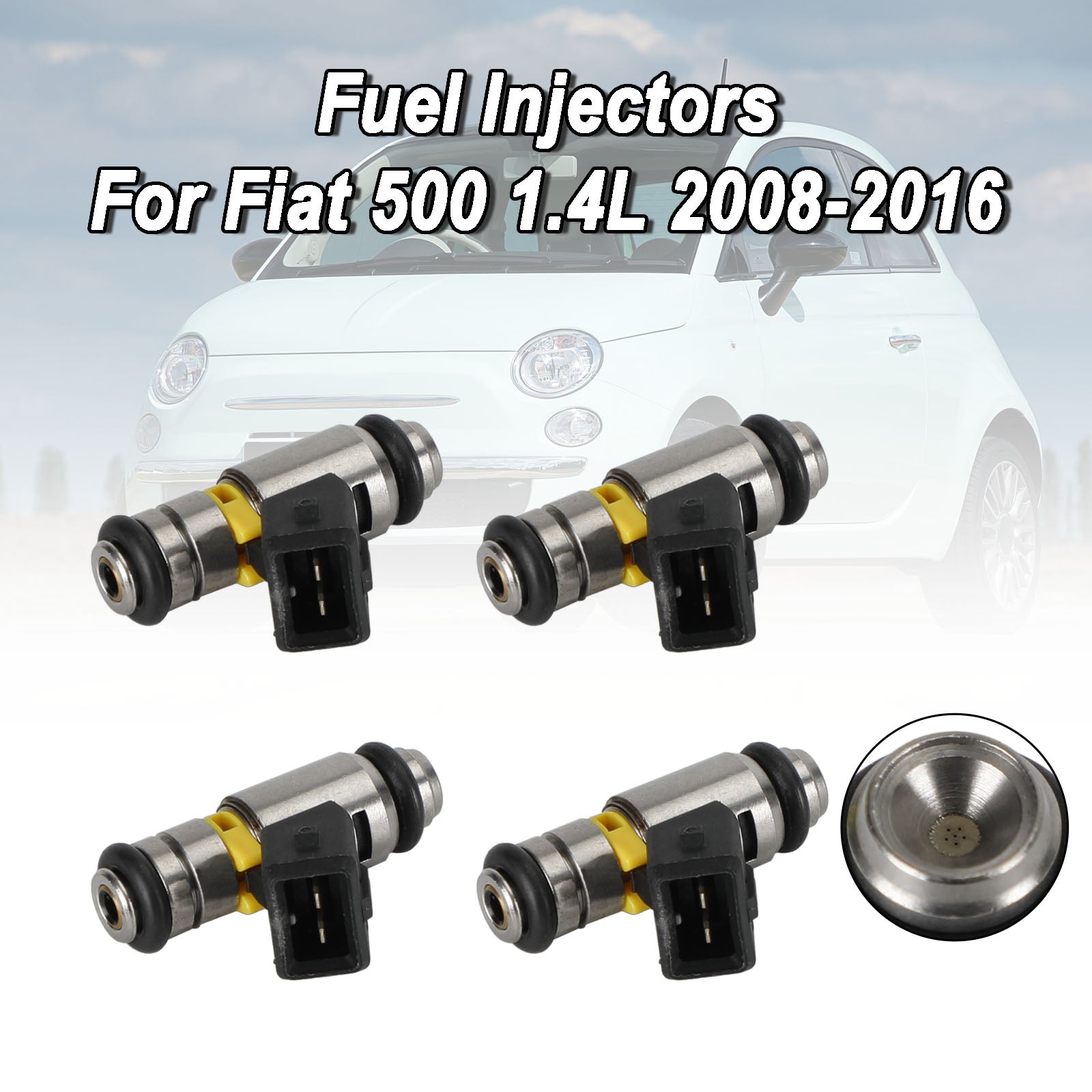 PALASER 2012-2016 Fiat Punto 1.4L 4PCS Fuel Injectors IWP160 71792994 77363790 - Image 4