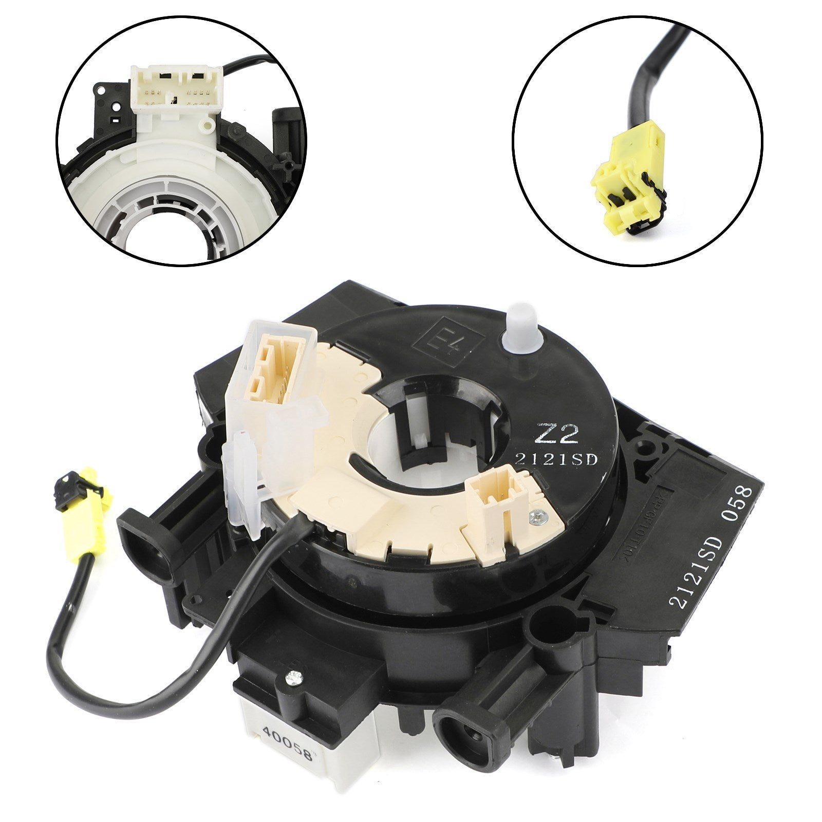 PALASER Airbag Squib Cable Clock Spring Fit Nissan Navara D40 Pathfinder R51 Qashqa - Image 4