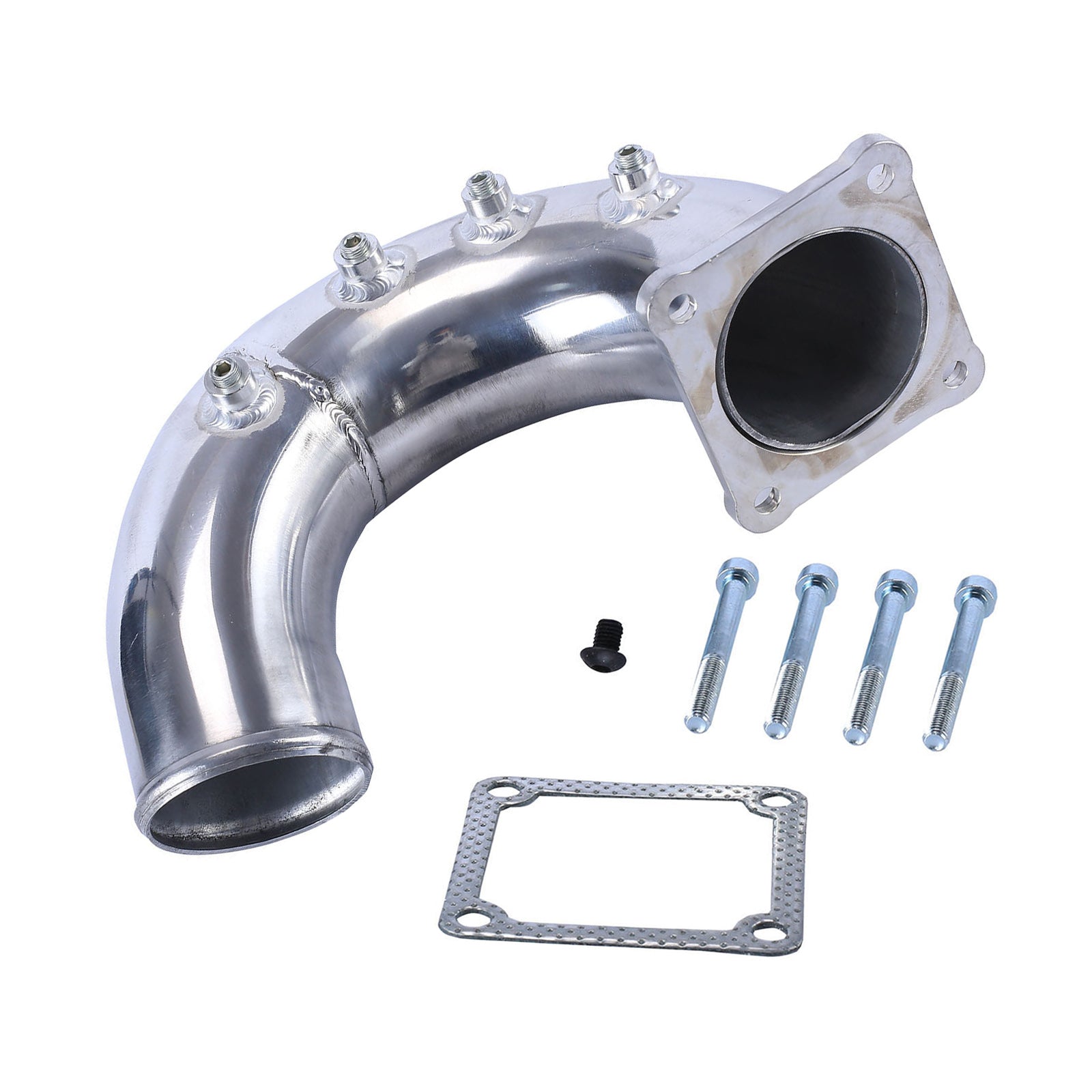 PALASER 1998.5-2002 Dodge Ram 5.9L Cummins Diesel 3" High Flow Air Intake Elbow Tube Pipe