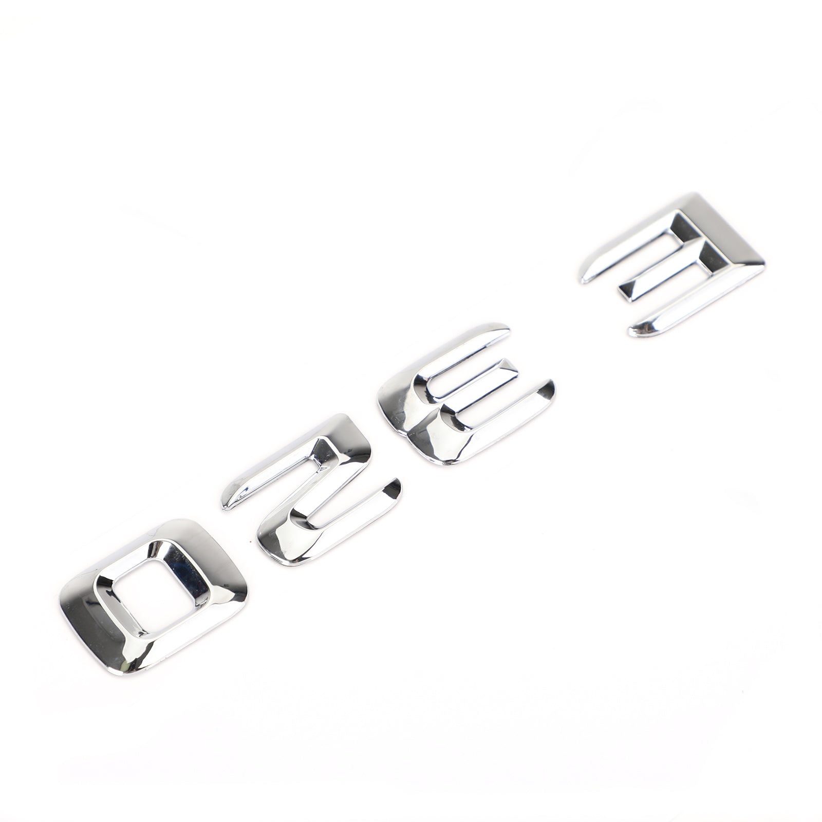 PALASER Rear Trunk Emblem Badge Nameplate Decal Letters Numbers Fit Mercedes E320 Chrome - Image 8