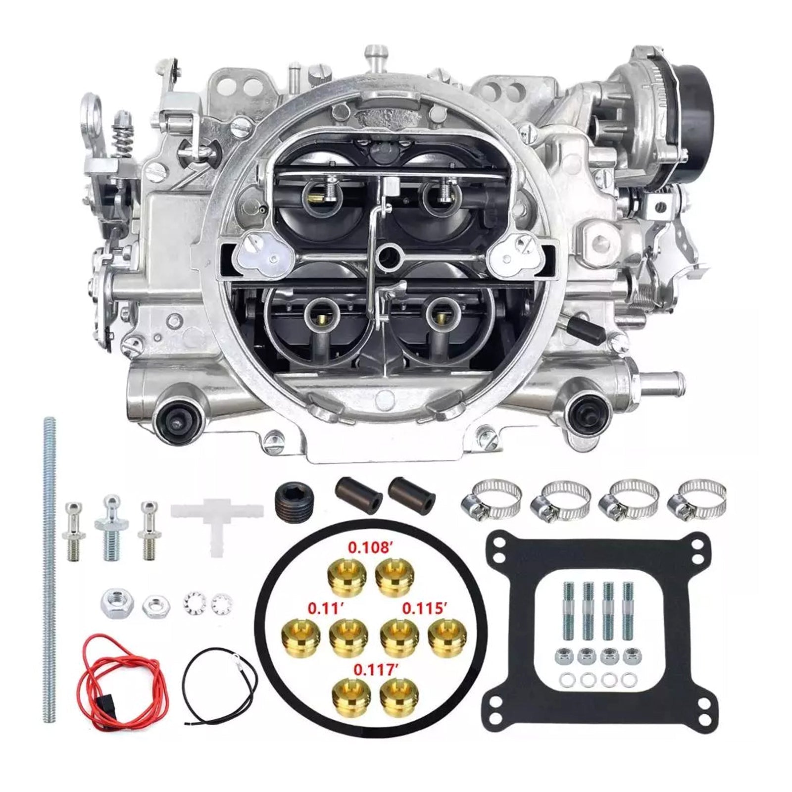 PALASER 4 Barrel Carburetor For Edelbrock 1411 Performer 750 Cfm Electric Choke