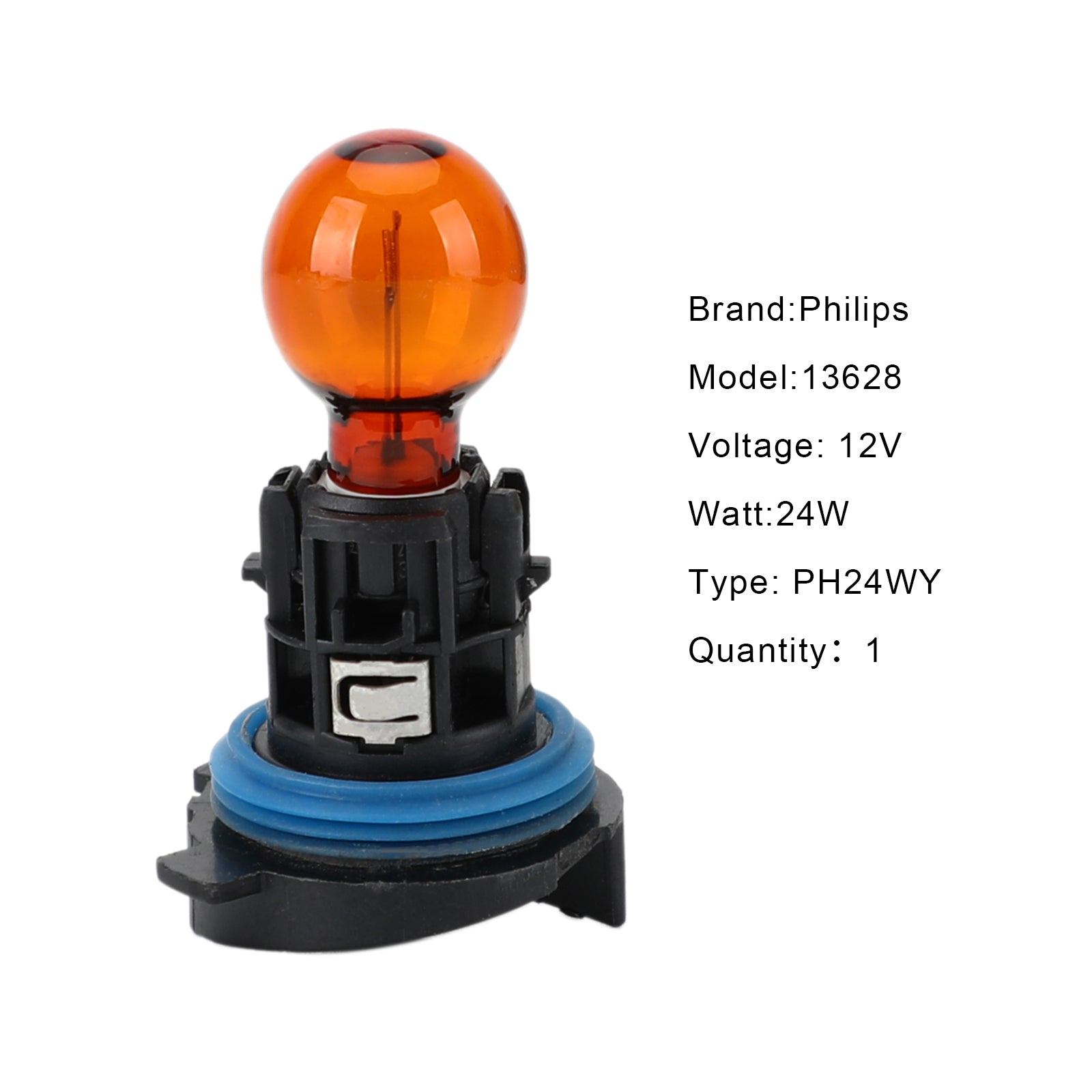 PALASER For Philips 13628 With Socket 12V24W PH24WY Halogen Lamp Bulb Singal Light - Image 8