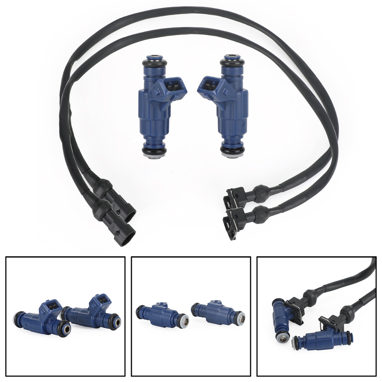 PALASER 2010 Polaris Ranger 800 2PCS Fuel Injectors 1202863 0280156208 1253558 - Image 2