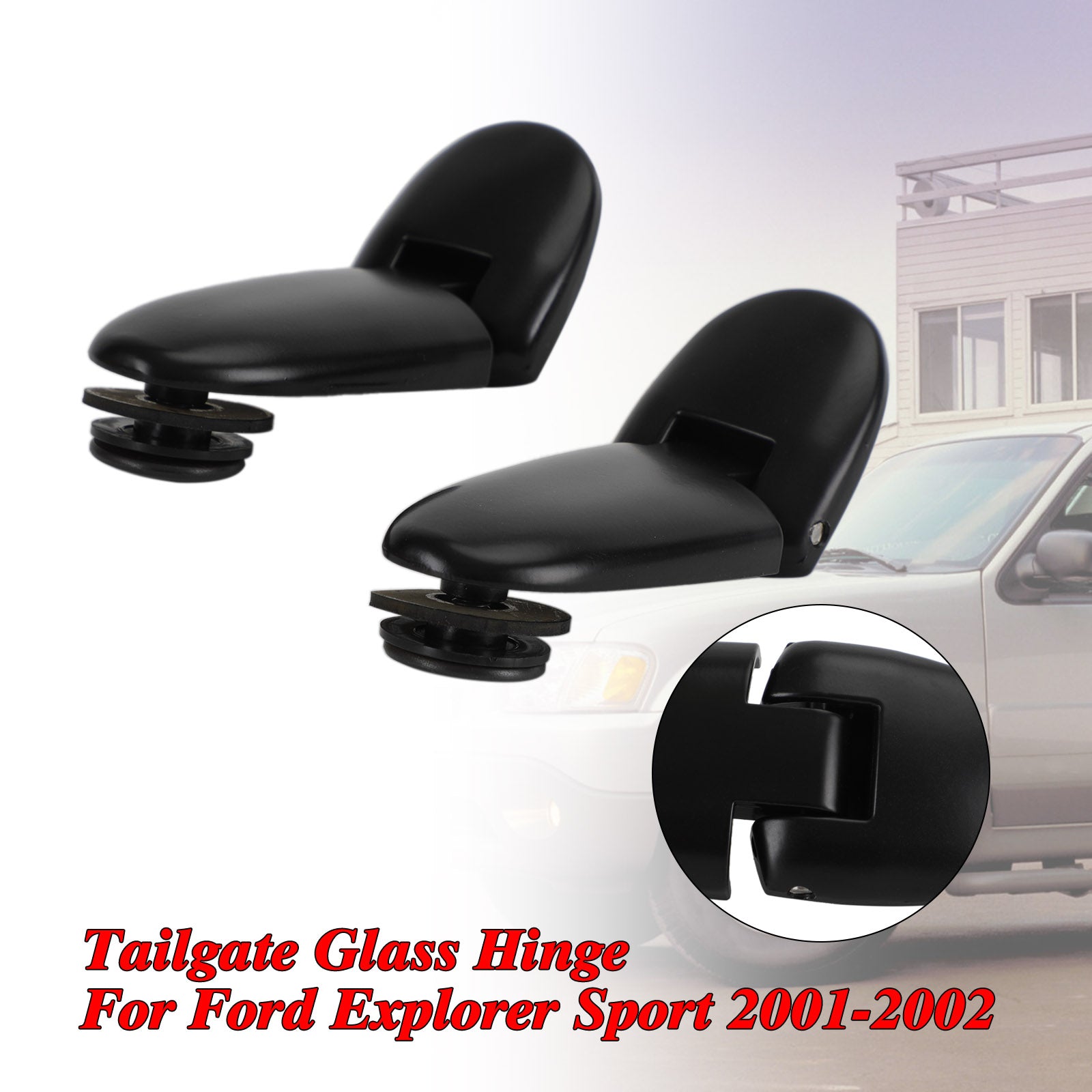PALASER Ford Explorer Sport 2001-2002 Left & Right Tailgate Glass Hinge 926-132 1L2Z98420A68AA F87Z78420A68AA XL2Z78420A68AA - Image 5