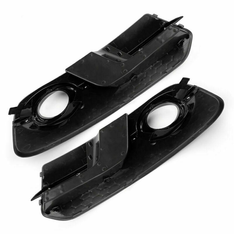 PALASER ABS Front Fog Lamp Lower Grille Grill Cover Kit For 2013-2016 Audi Q5 - Image 2