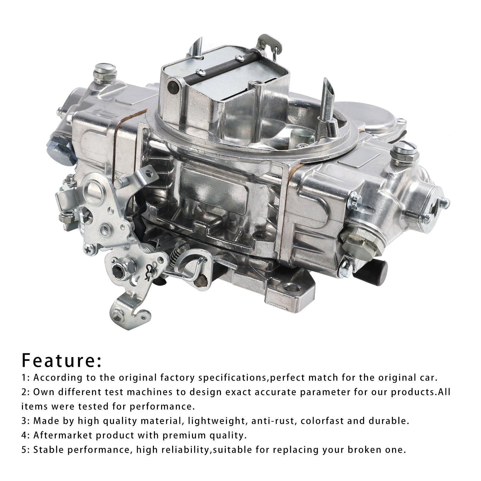 PALASER Gm Chrysler Ford 750 Cfm Carburetor Electric Choke Vacuum Secondaries 0-80508S - Image 12