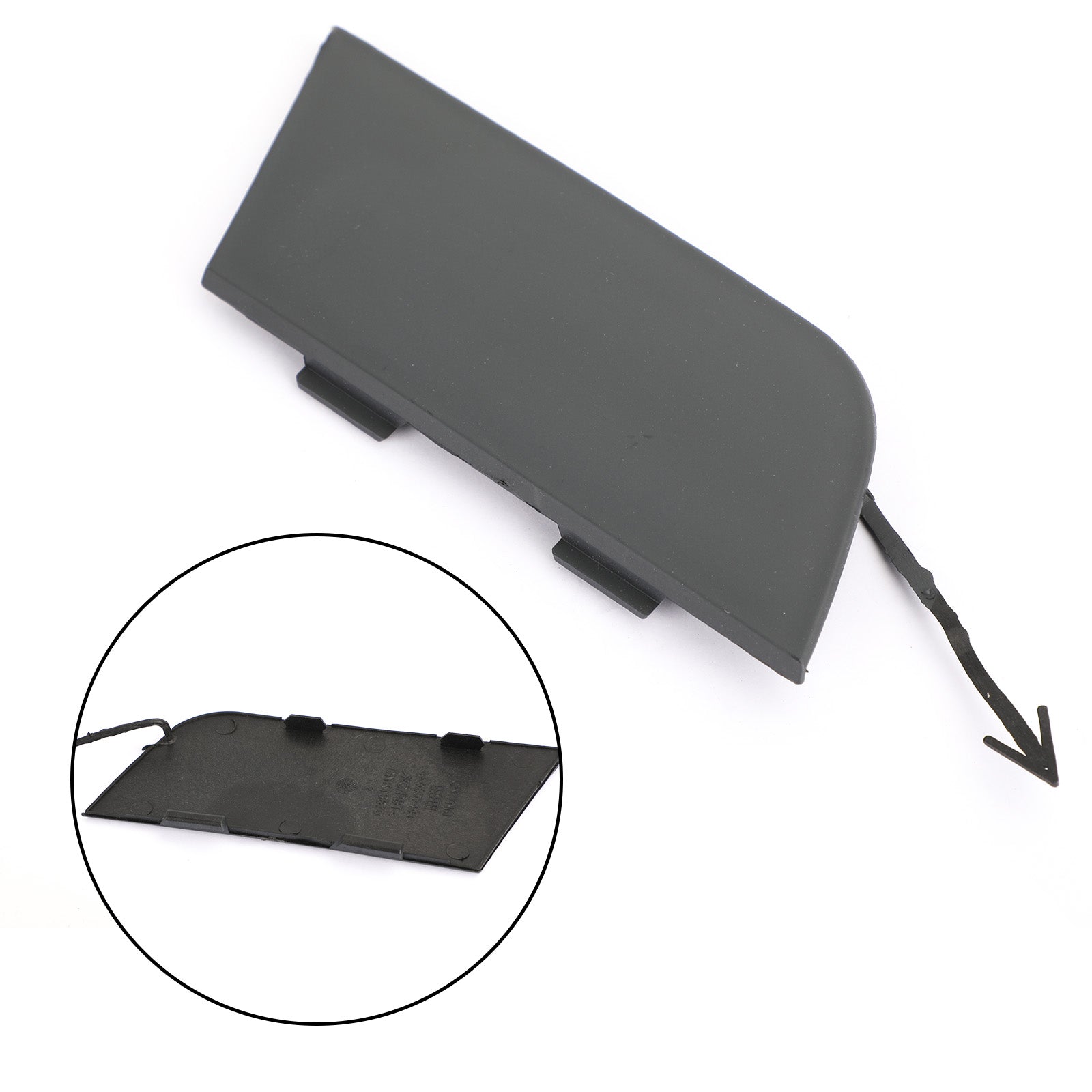 PALASER Audi A6 C6 2005-2008 Front Bumper Tow Hook Cover Cap 4F0807441 - Image 3