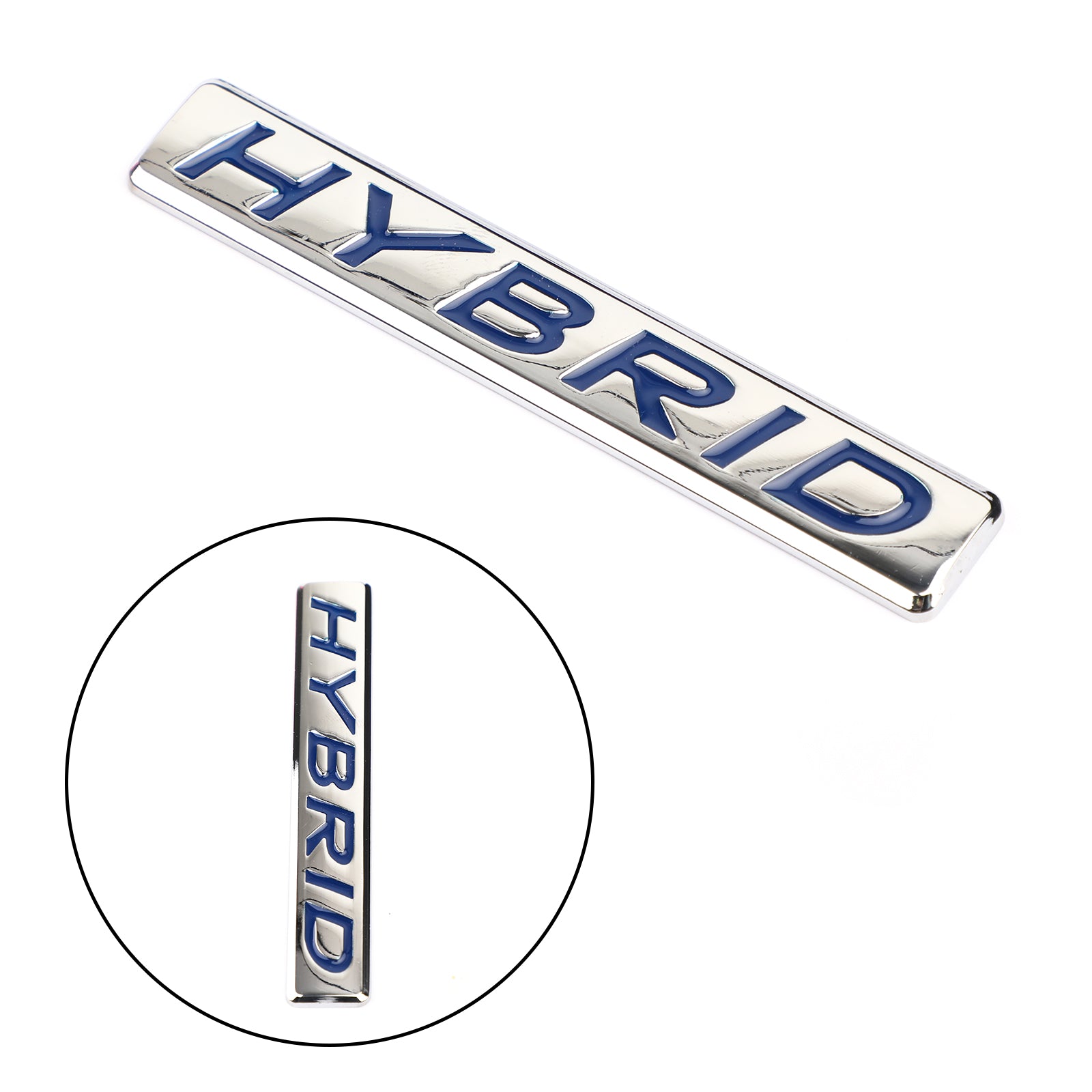 PALASER 1PC 3D Hybrid Words Car Sticker Metal Emblem Rear Car Trunk Badge - Image 2