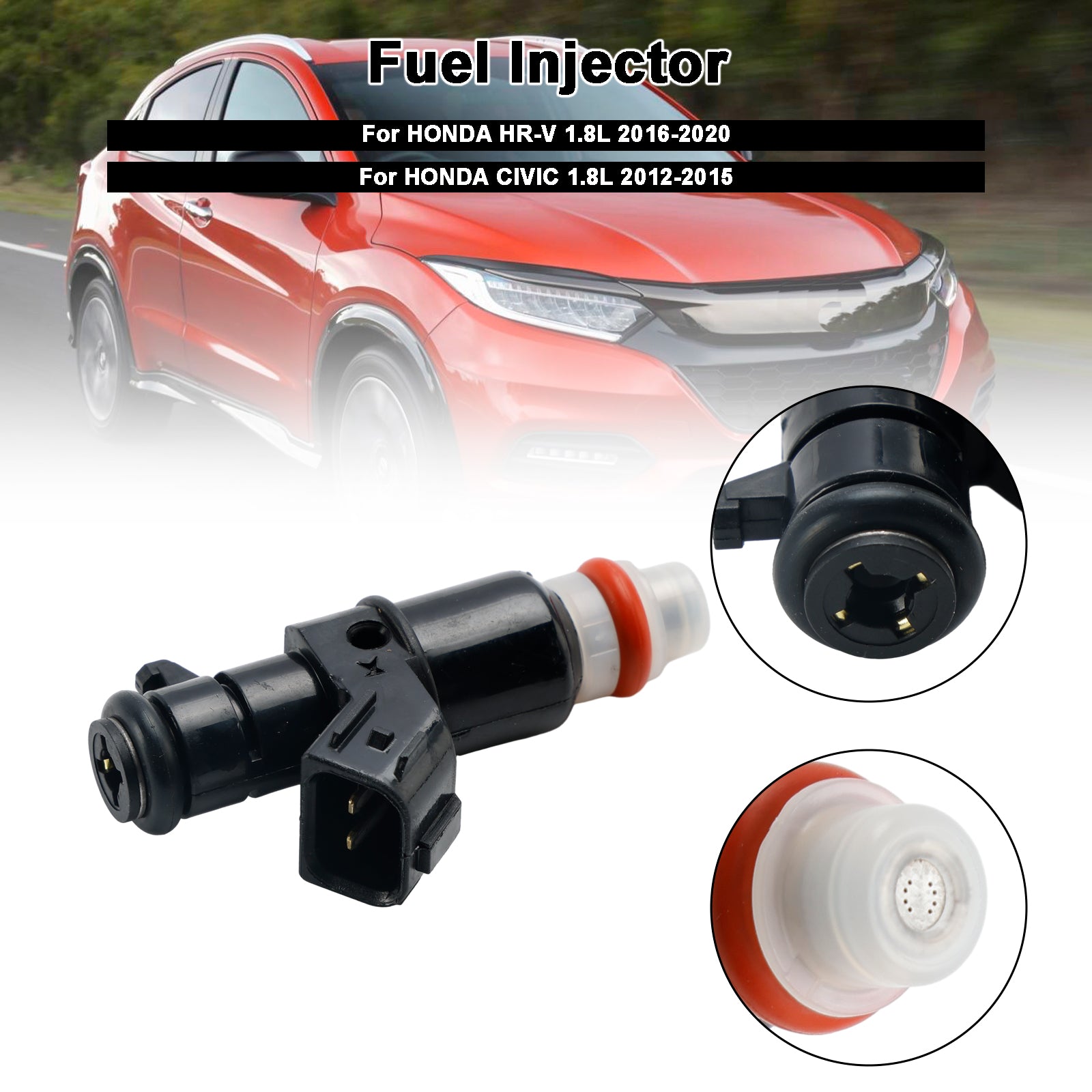 PALASER 2016-2020 Honda Hr-v 1.8L Fuel Injectors 16450-R2E-L01 - Image 6
