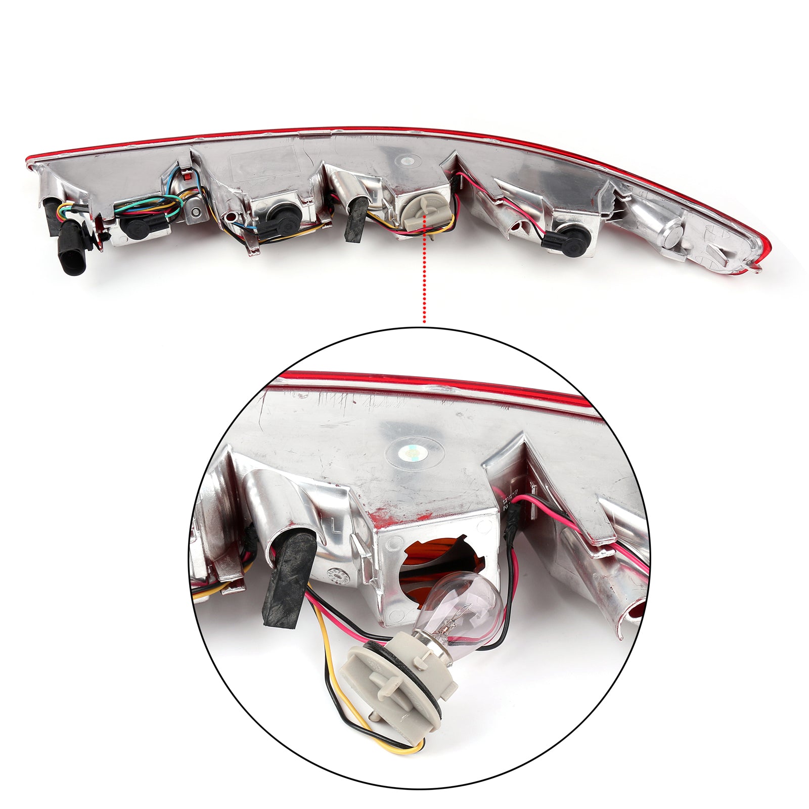 PALASER 2009-2015 Audi Q5 L/r Rear Lower Tail Light Reverse Lamp Bumper Light - Image 7