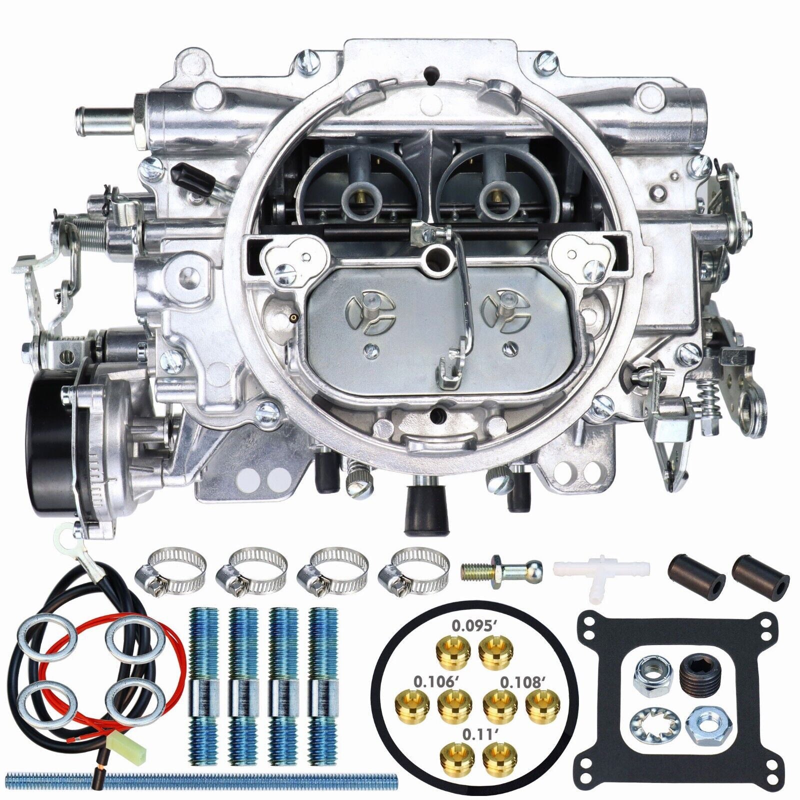 PALASER New 1406 Carburetor CBRT-1406 For Edelbrock Performer 600 Cfm 4 Bbl Electric Choke - Image 13