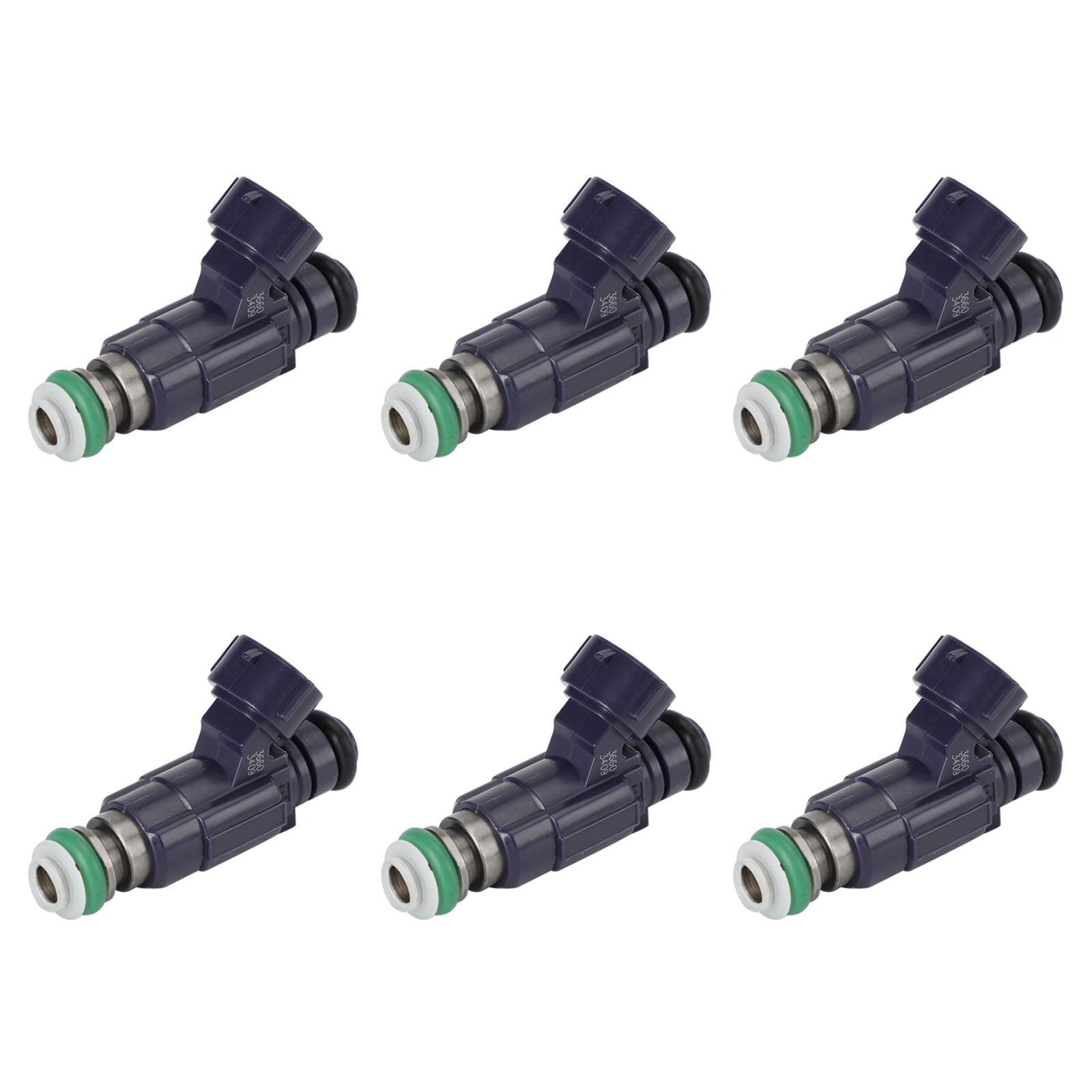 PALASER 2002-03 Infiniti QX4 3.5L V6 6PCS Fuel Injectors FBJC100 84212240