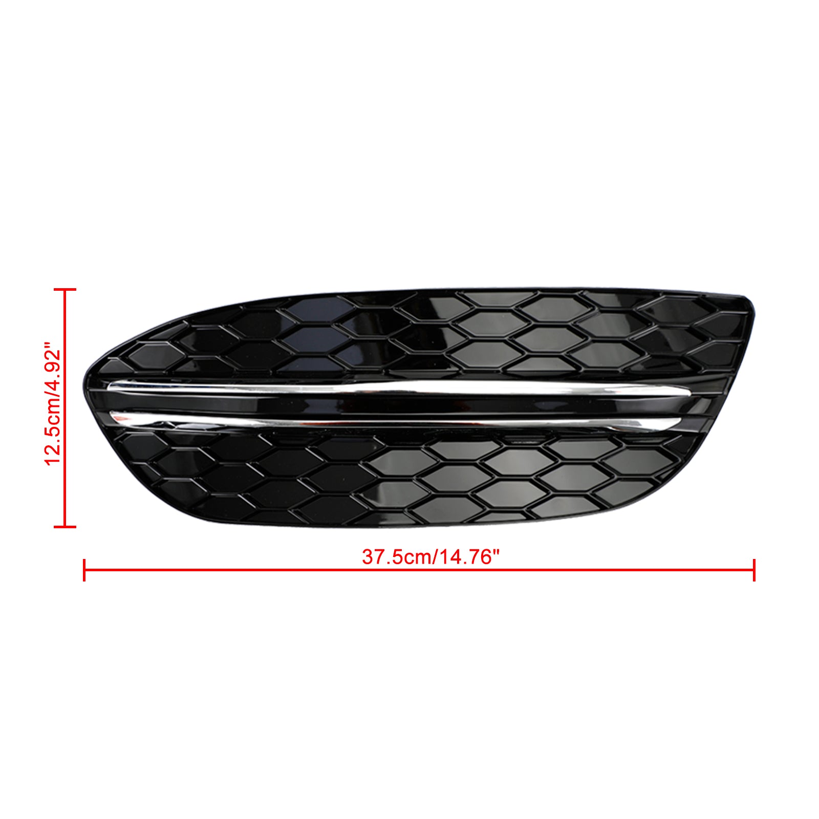 PALASER 2015-2018 Benz C-class W205 Base Sedan Honeycomb Front Fog Light Cover 2058850723 MB1038172 - Image 3