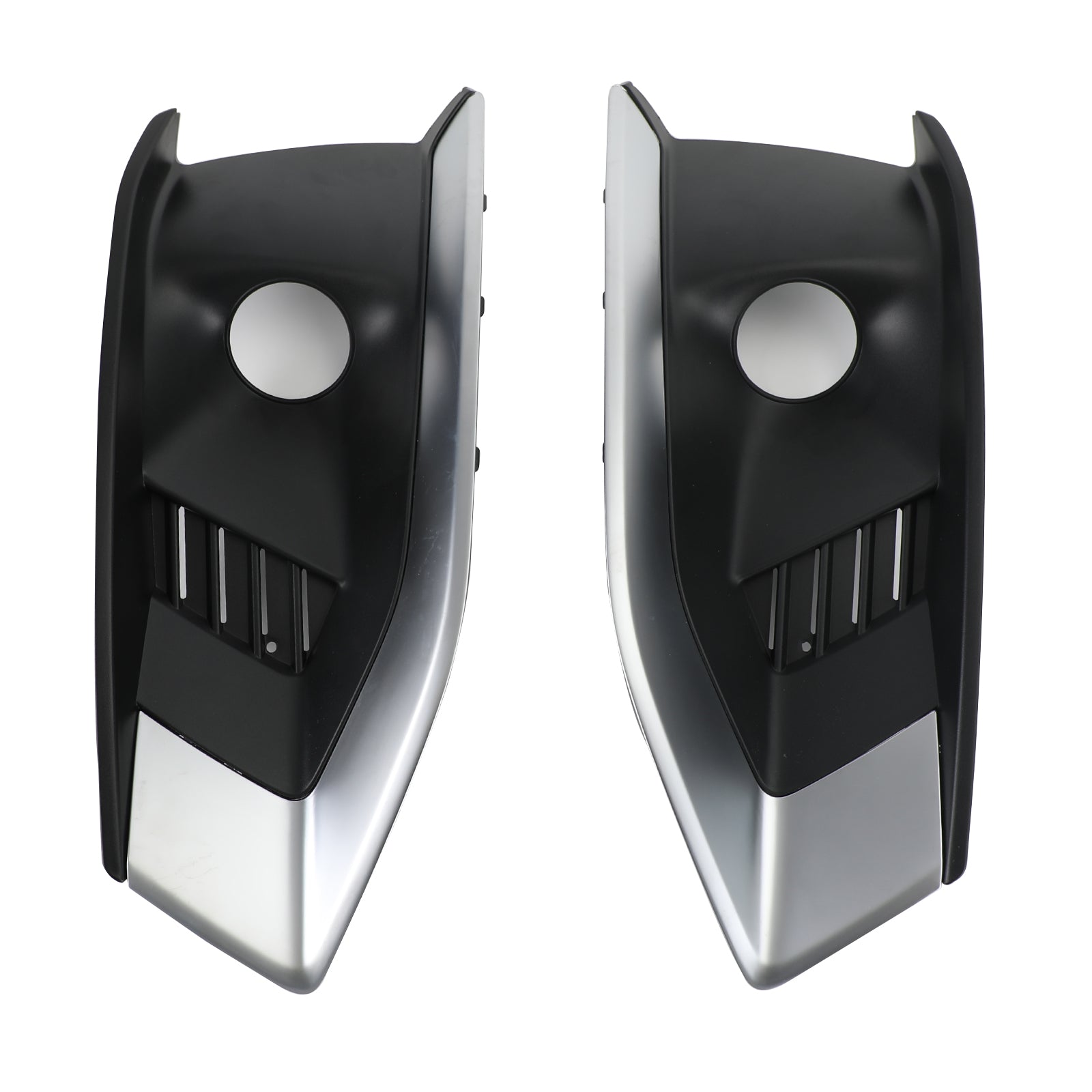 PALASER 2020-2022 Audi A4L Left & Right Front Bumper Fog Light Grille Cover Trim 8WD807682L/1L