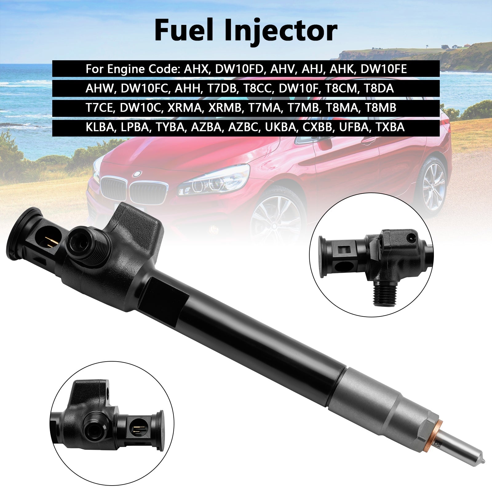 PALASER Ford Delphi Diesel 1Pcs Fuel Injector 28388960 9674984080 28602948 - Image 7