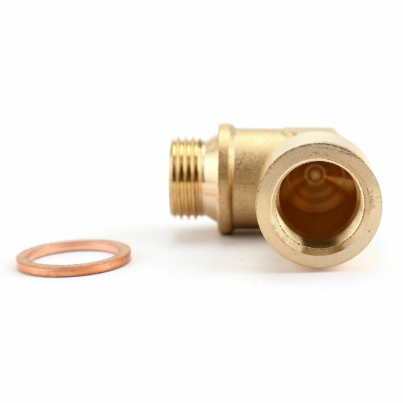 PALASER M18X1.5 02 Bung Extension O2 Oxygen Sensor Angled Extender Spacer 90 Degree - Image 3
