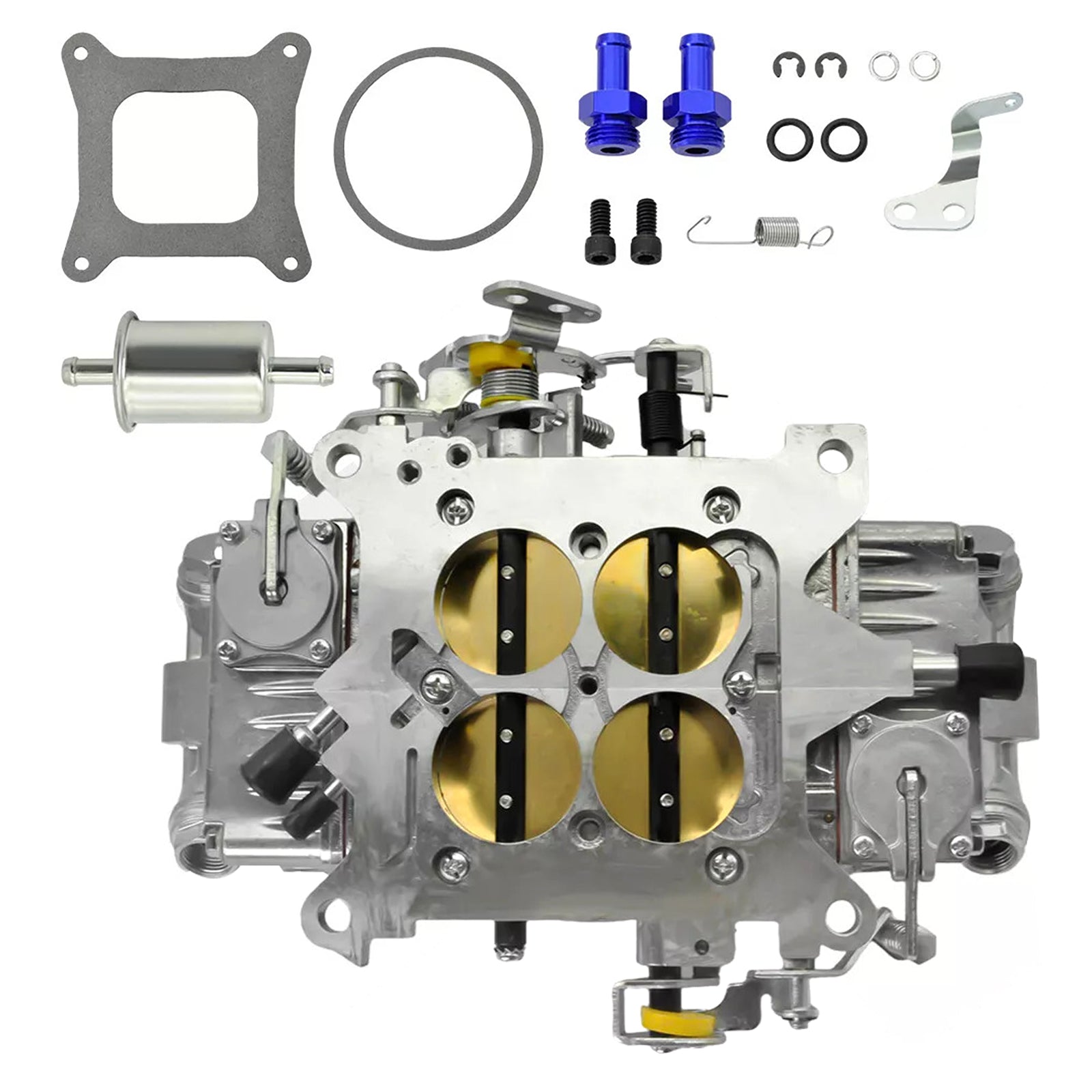 PALASER 4 Barrel Double Pumper Race Carburetor 650 Cfm BR-67199 - Image 4
